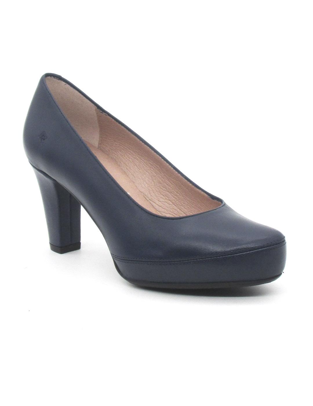 Zapato Dorking D5794 corte salón de color azul