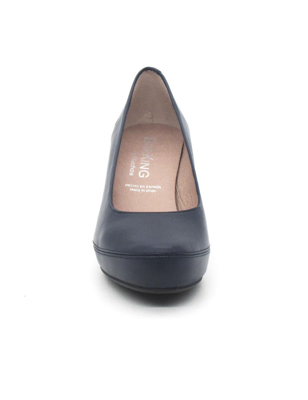 Zapato Dorking D5794 corte salón de color azul
