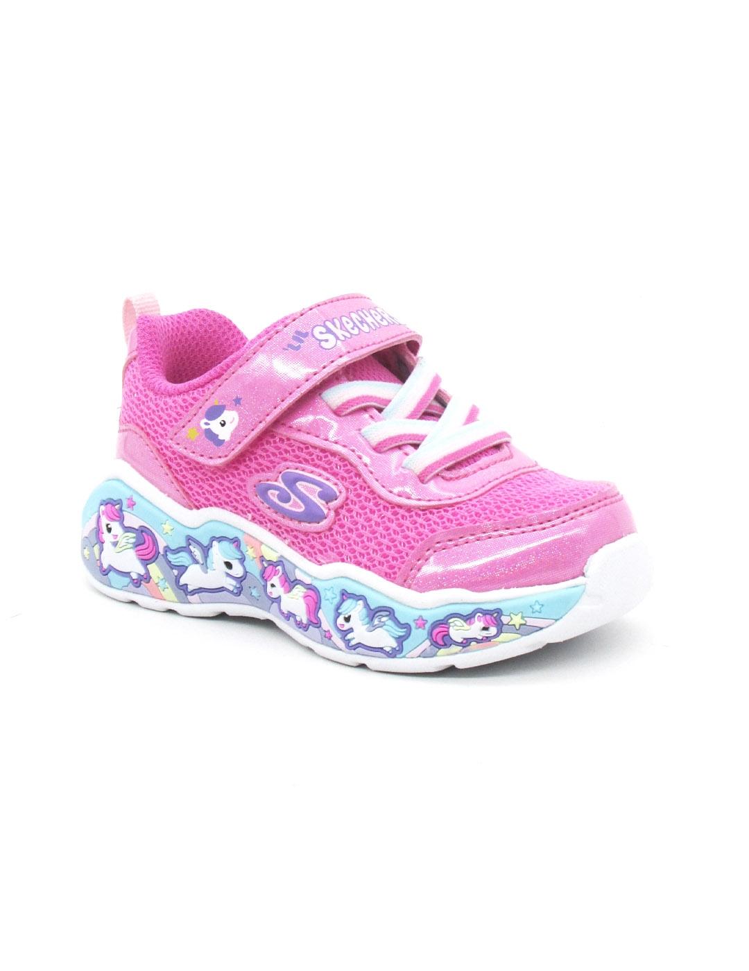 Zapatilla Skechers 303158N/PKMT multicolor para niña