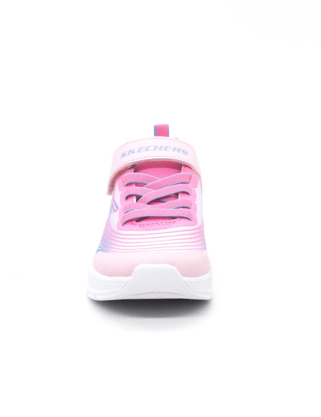 Zapatilla Skechers 303575L/LTPL de color rosa niña