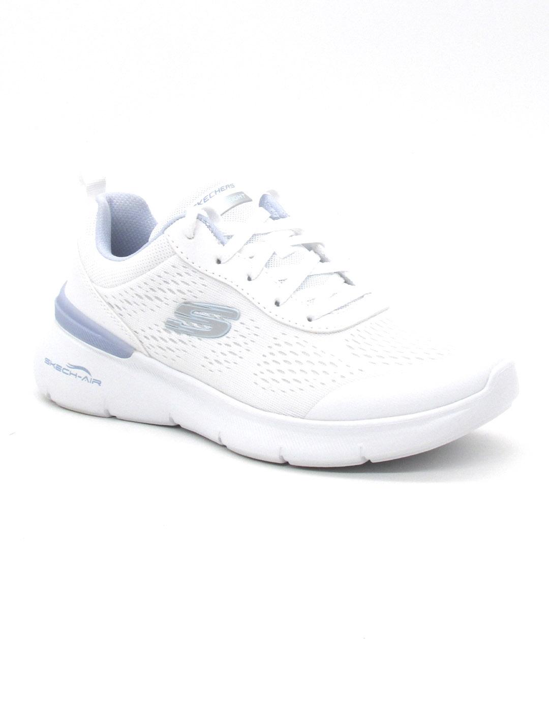 Zapatilla Skechers 150370/WLB de color blanco para mujer