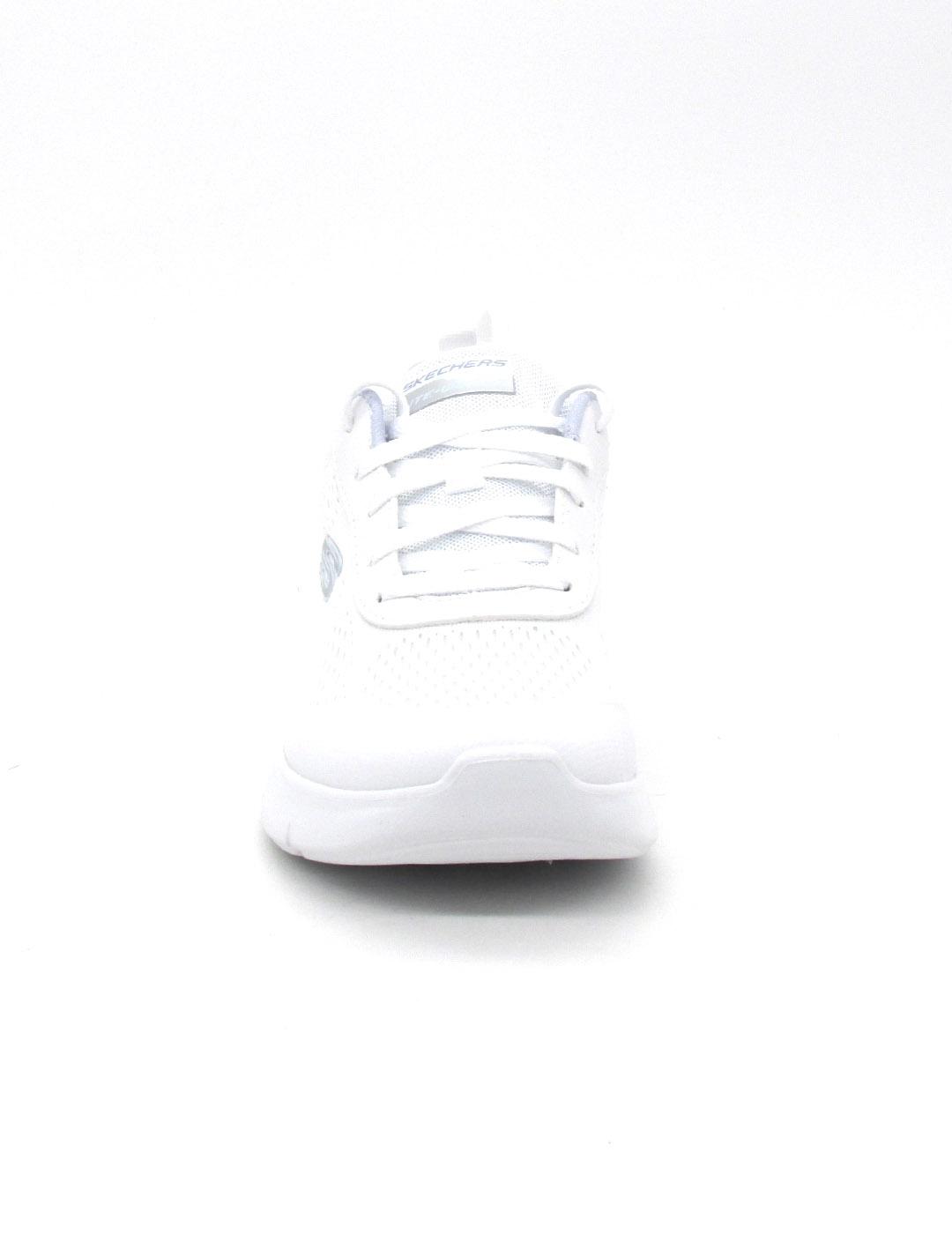 Zapatilla Skechers 150370/WLB de color blanco para mujer