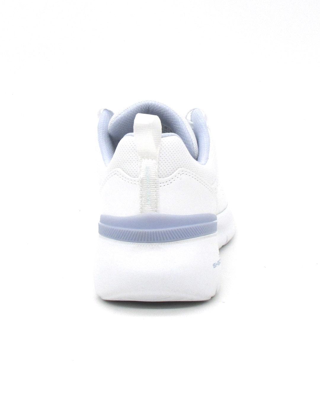 Zapatilla Skechers 150370/WLB de color blanco para mujer