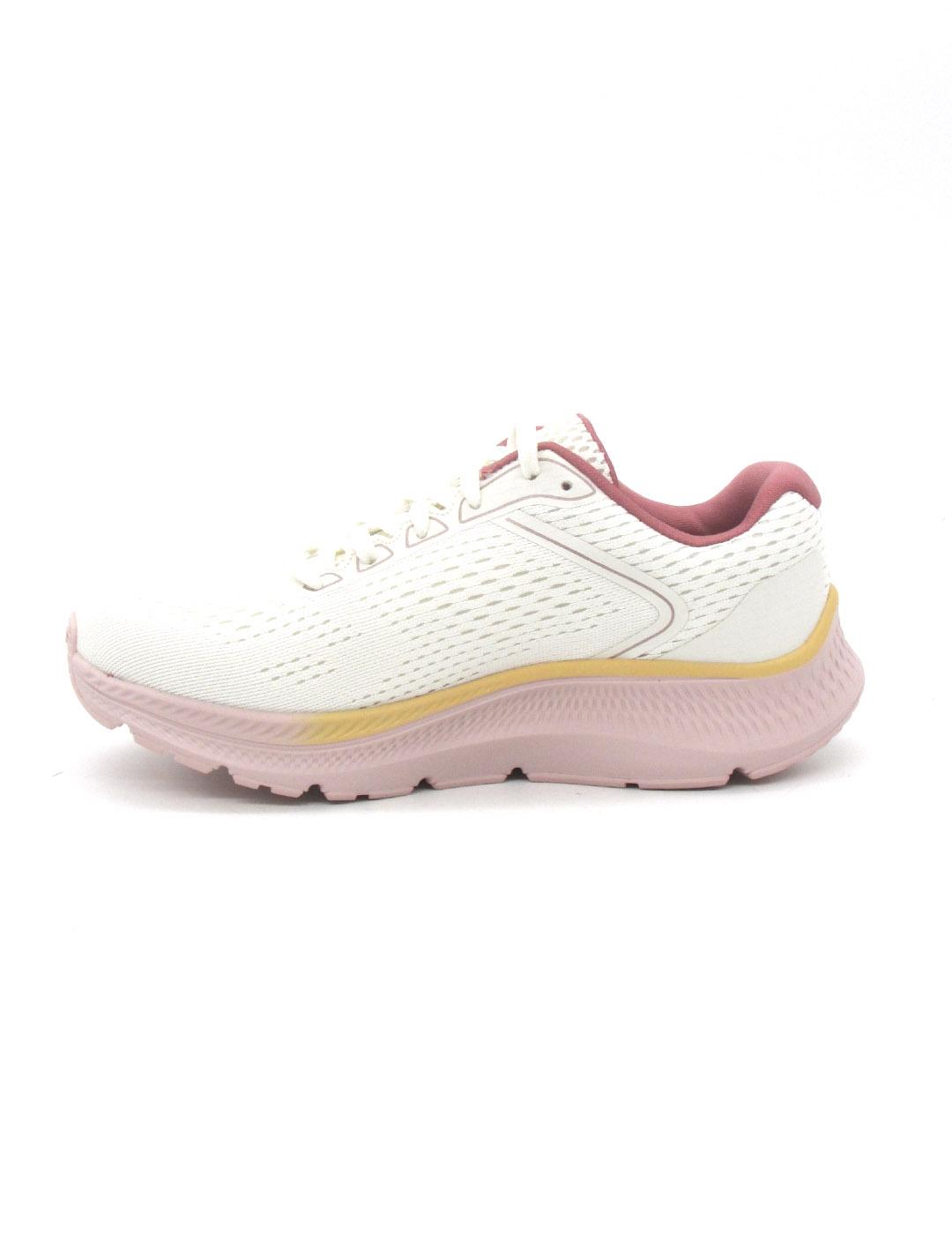 Zapatilla Skechers 128607/NTPK color natural/rosa para mujer