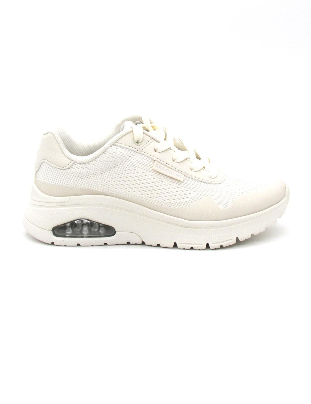 Zapatilla Skechers 177794/OFWT de color blanco para mujer