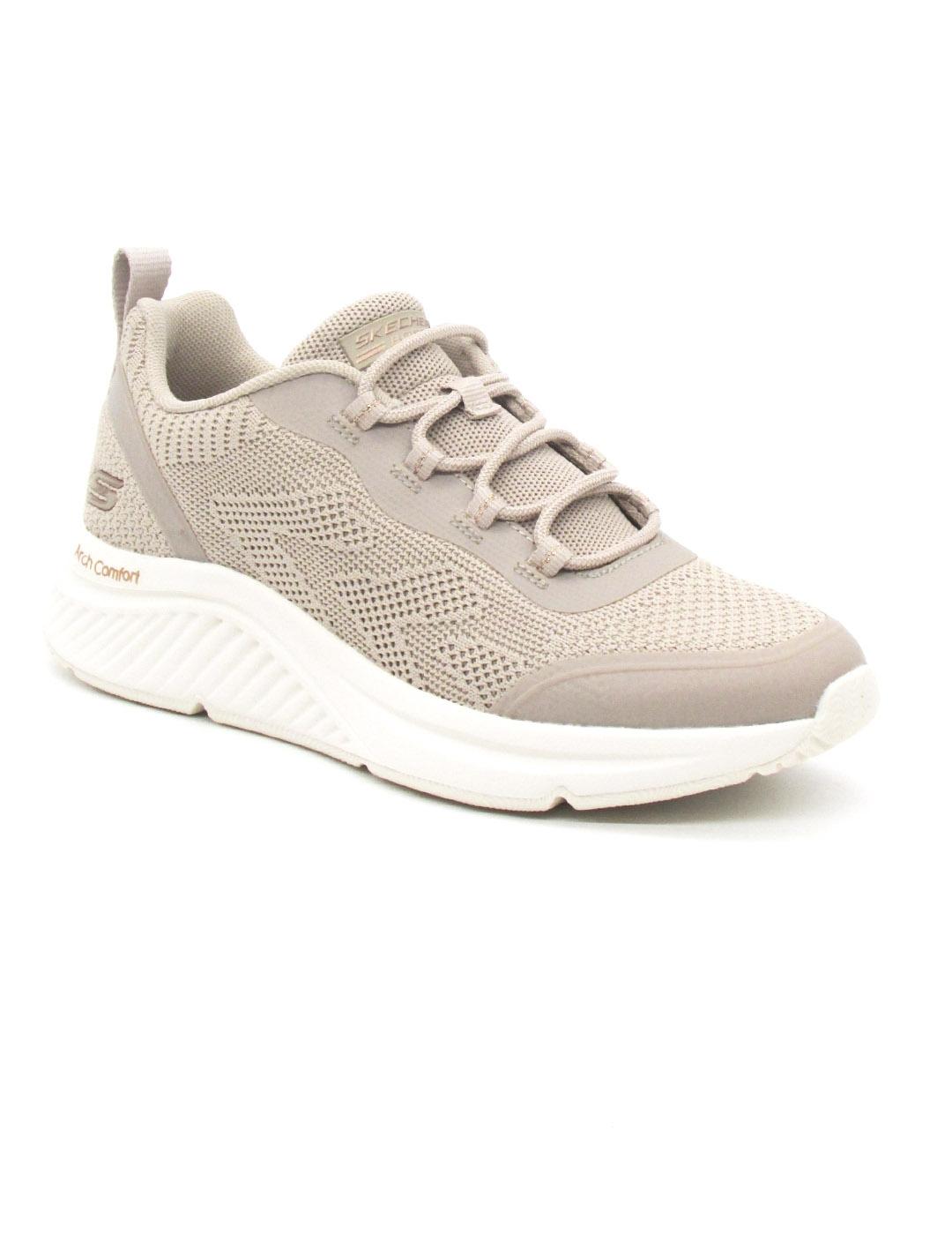 Zapatilla Skechers 117561/NAT de color beige para mujer
