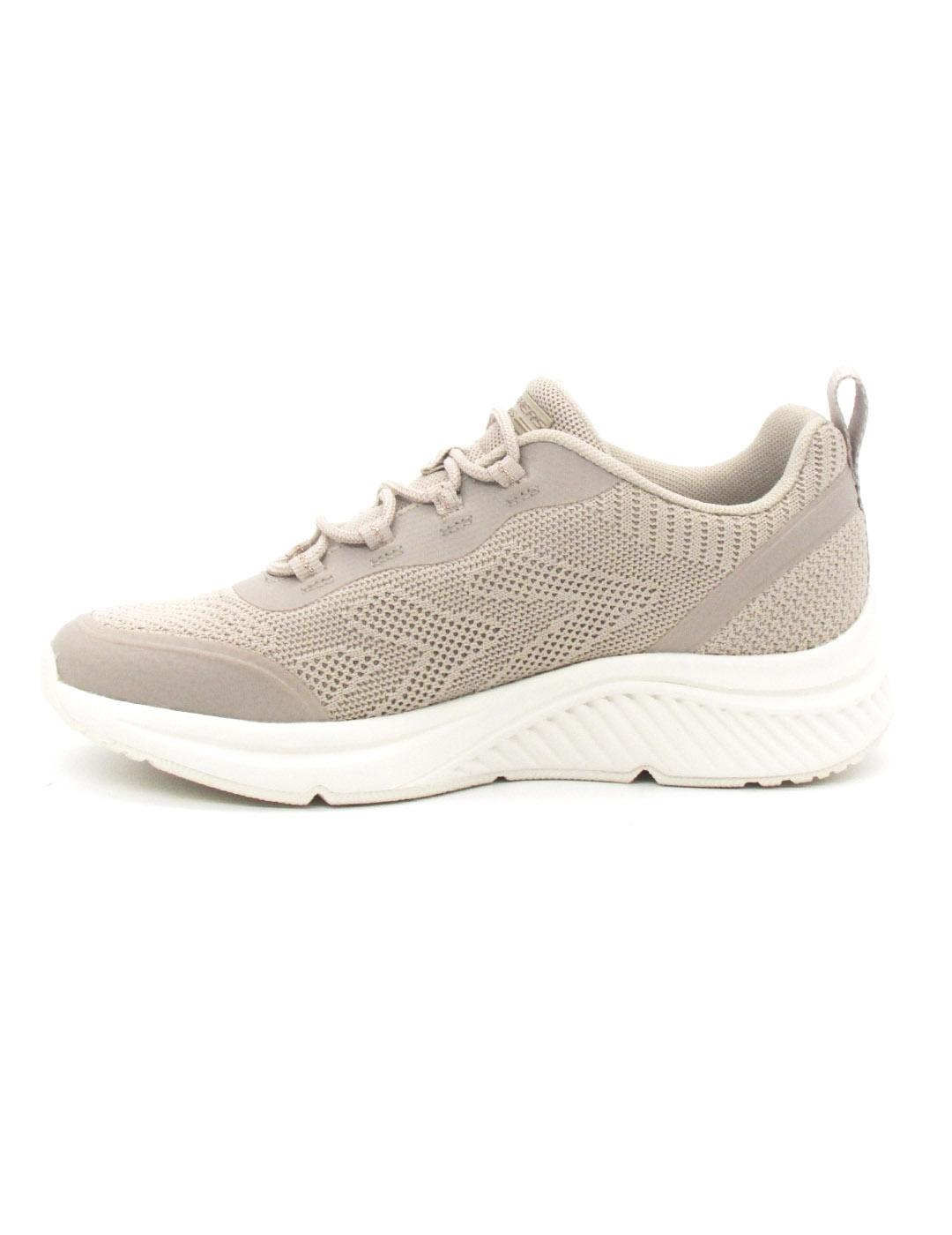 Zapatilla Skechers 117561/NAT de color beige para mujer