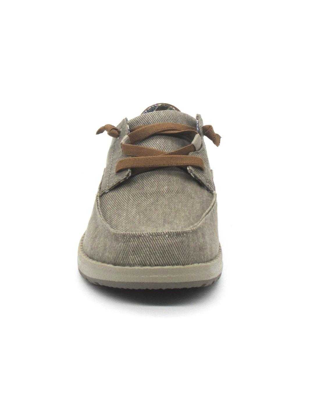 Zapatilla Skechers 210116/TPE de color taupe para hombre