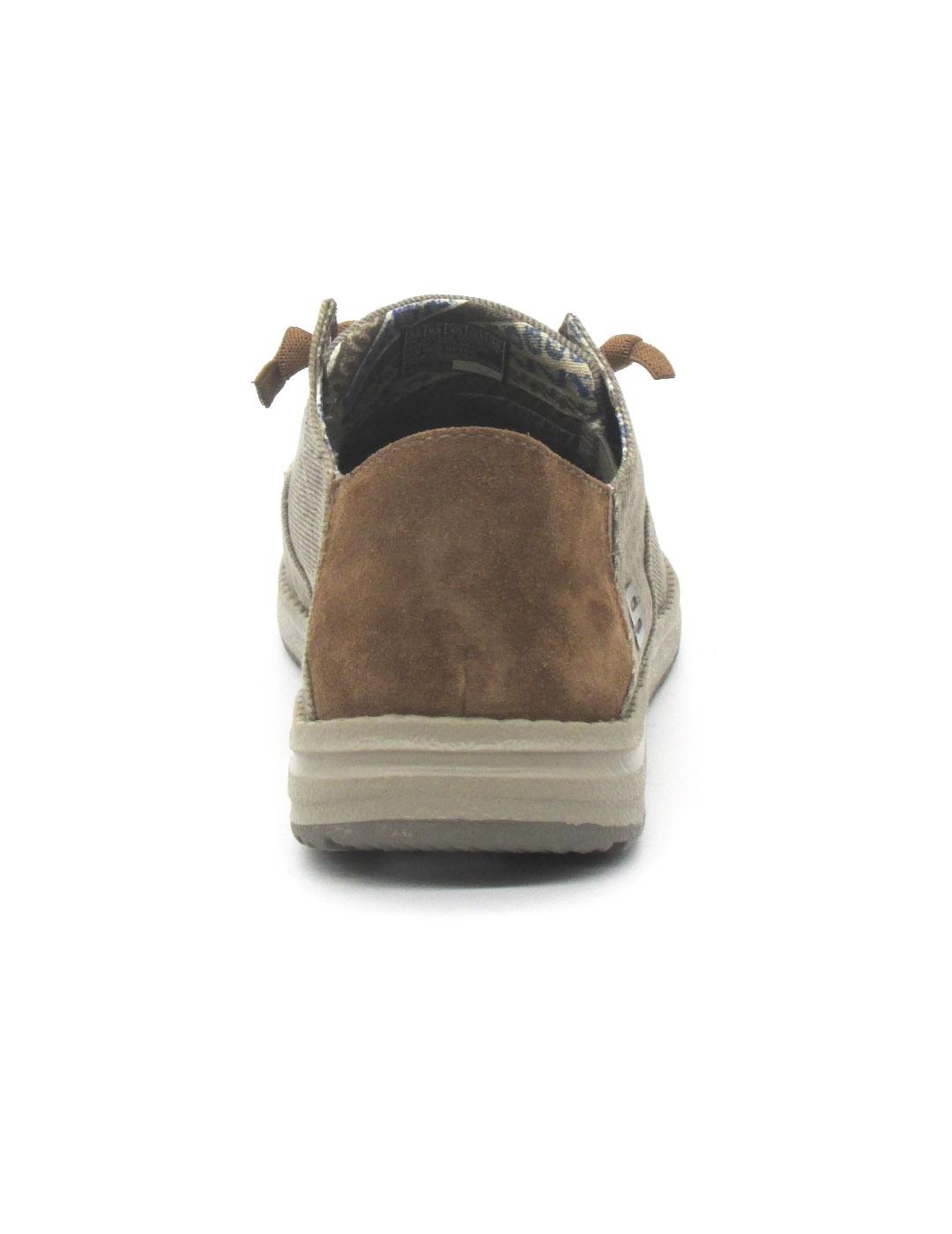 Zapatilla Skechers 210116/TPE de color taupe para hombre