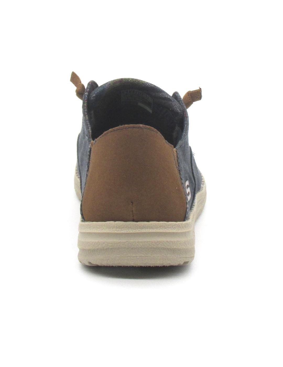 Zapatilla Skechers 210116/NVY de color marino pra hombre