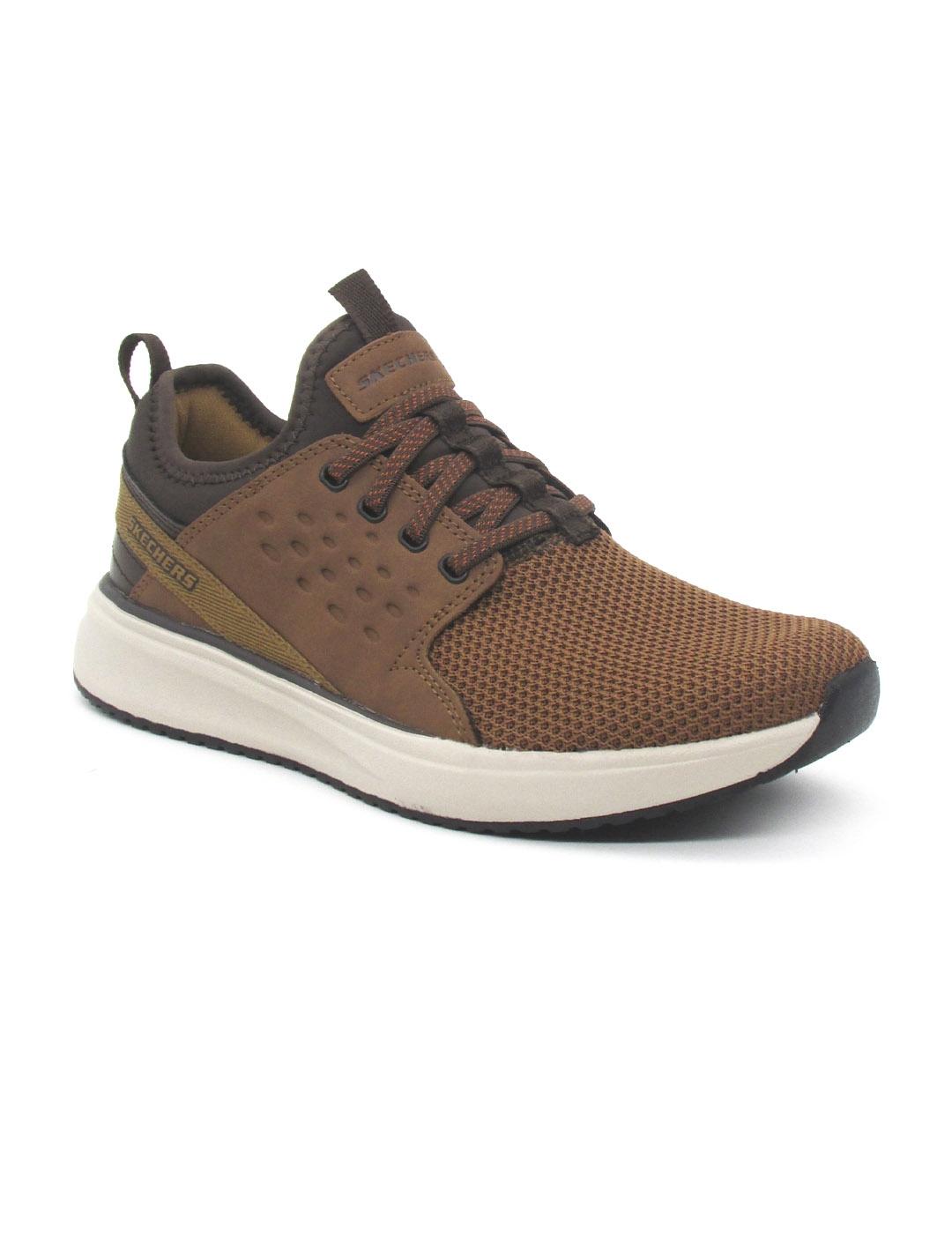 Zapatilla Skechers 210242/TAN de color marrón para hombre