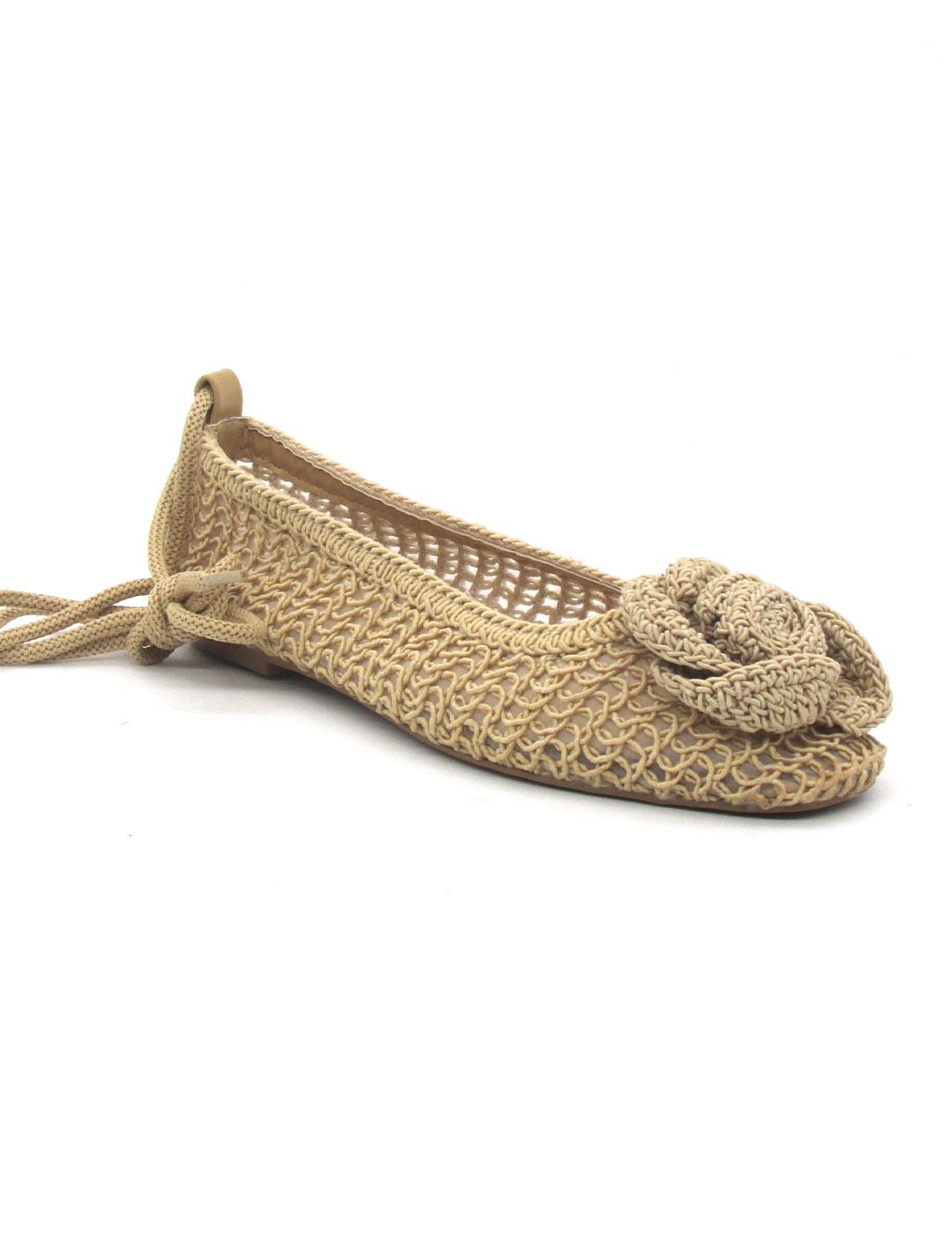 Bailarina Niko Amore 9970 de color camel para muje