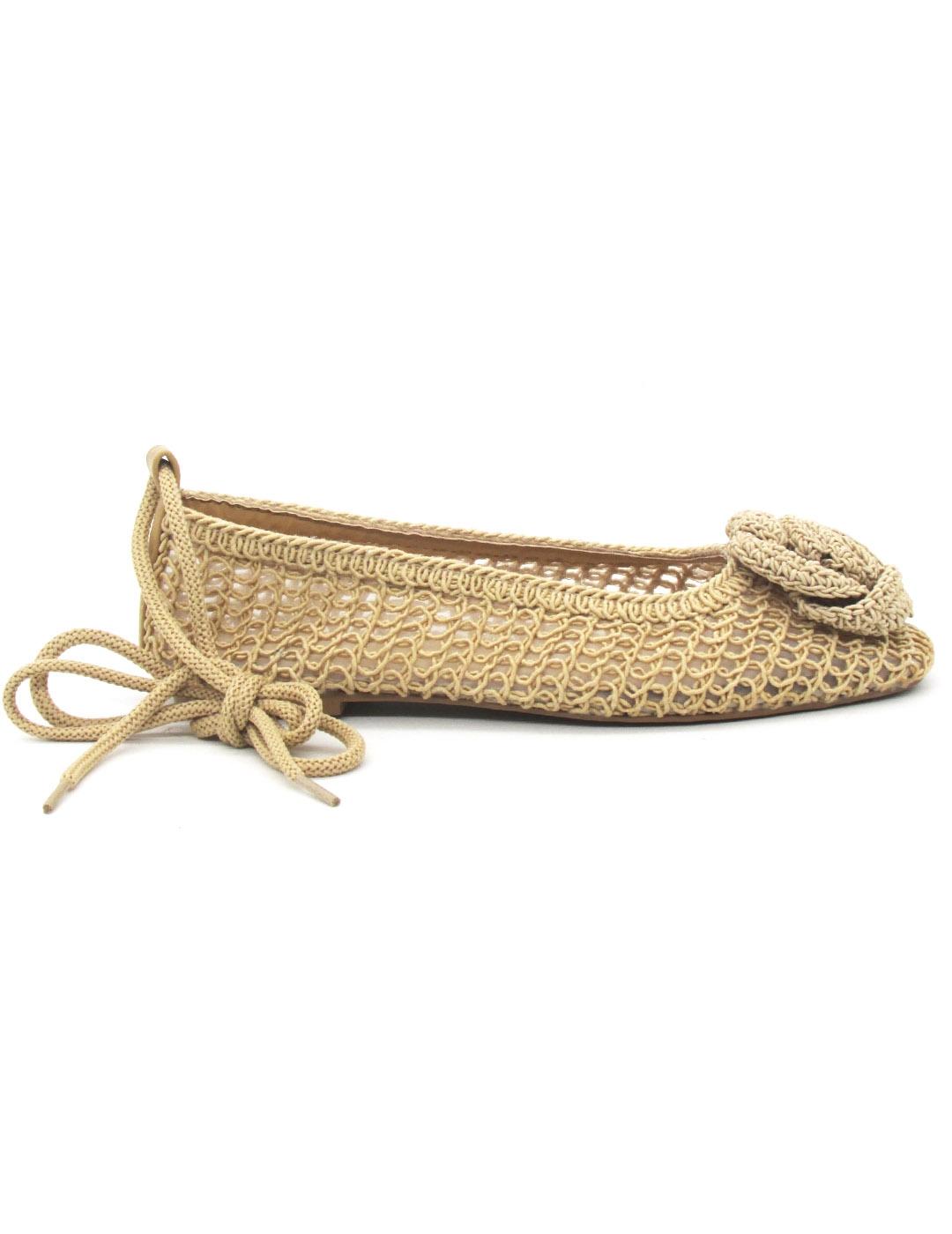 Bailarina Niko Amore 9970 de color camel para muje