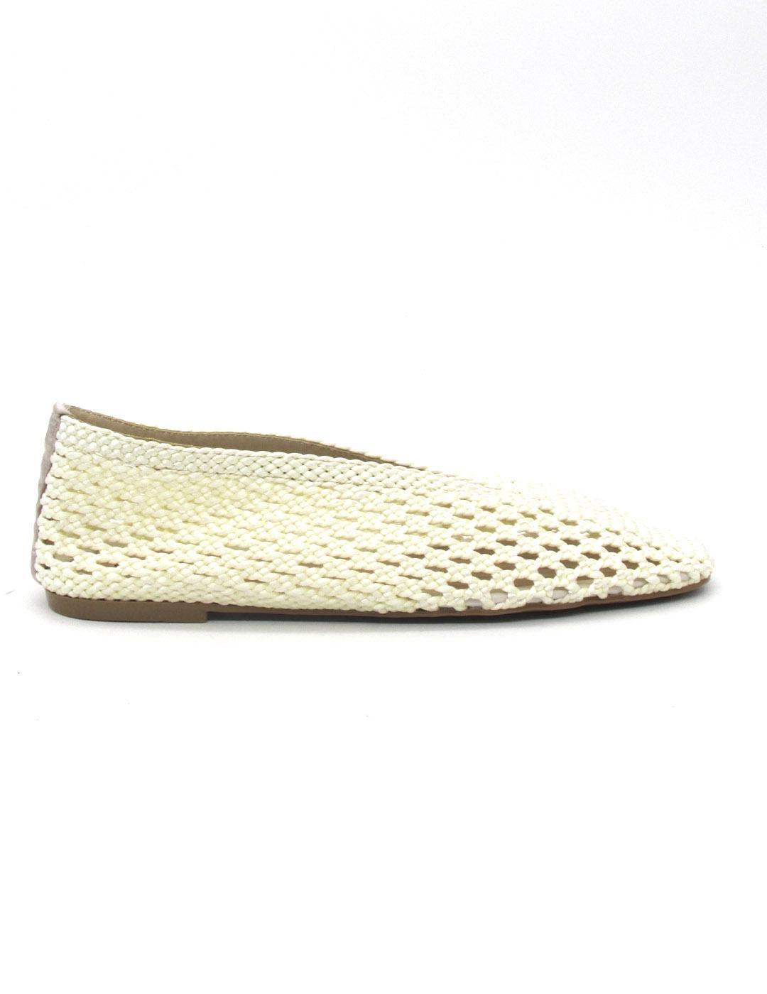 Bailarina Niko Amore 9972 de color beige para mujer