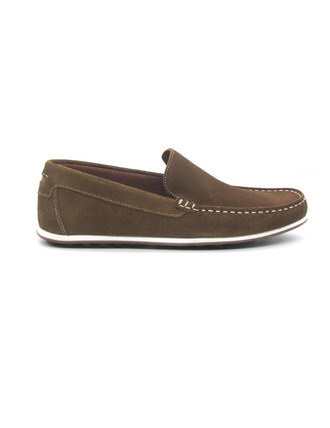 Nautico Innovation 972 de color camel en serraje