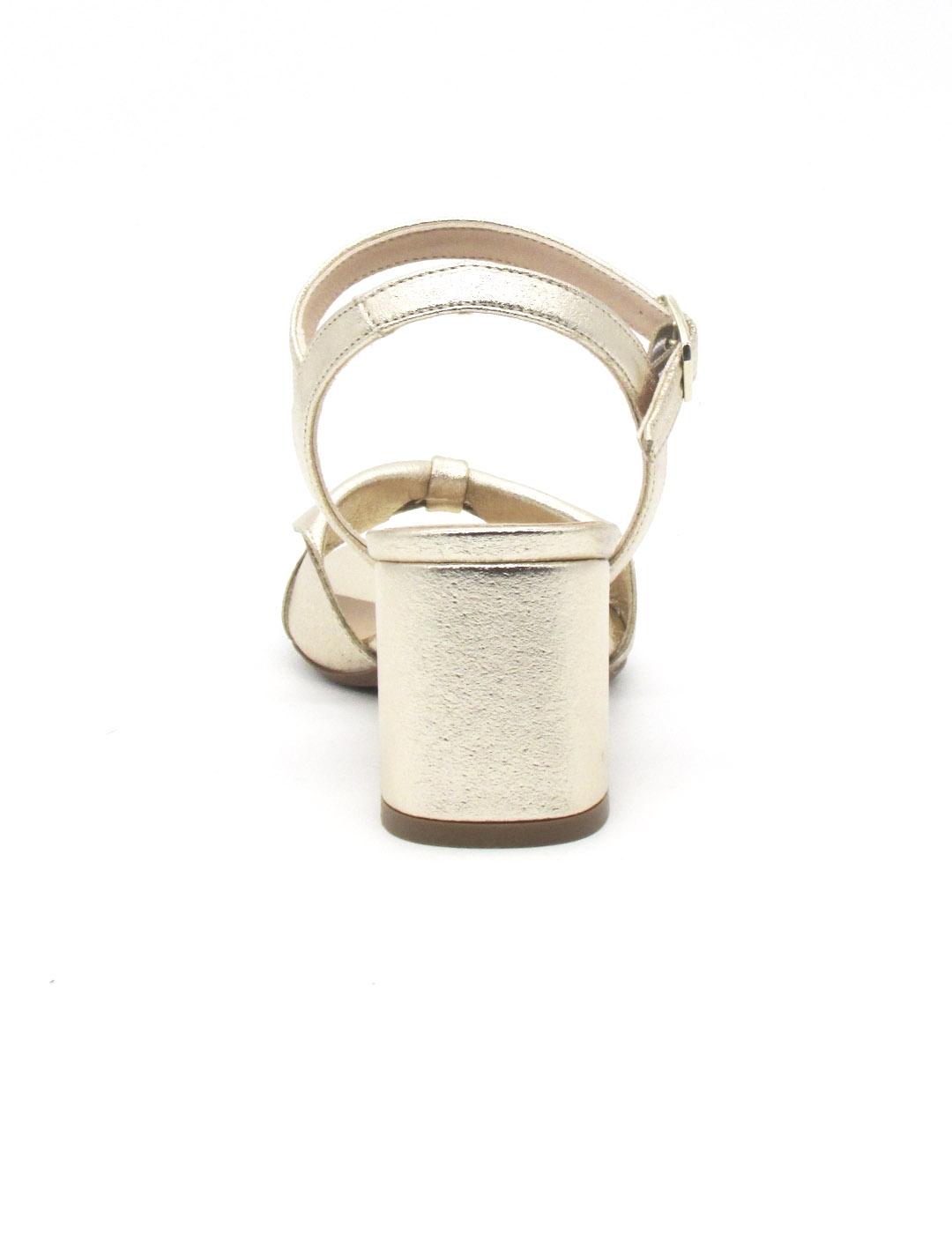 Sandalia Patrica Miller 6766 color oro mujer