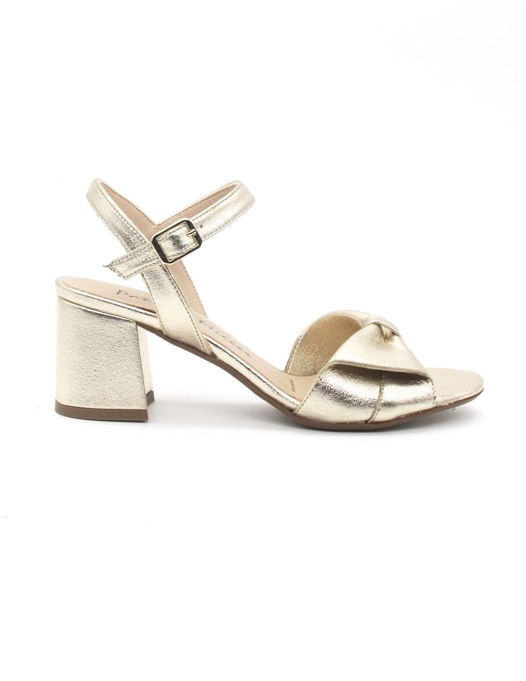 Sandalia Patrica Miller 6766 color oro mujer