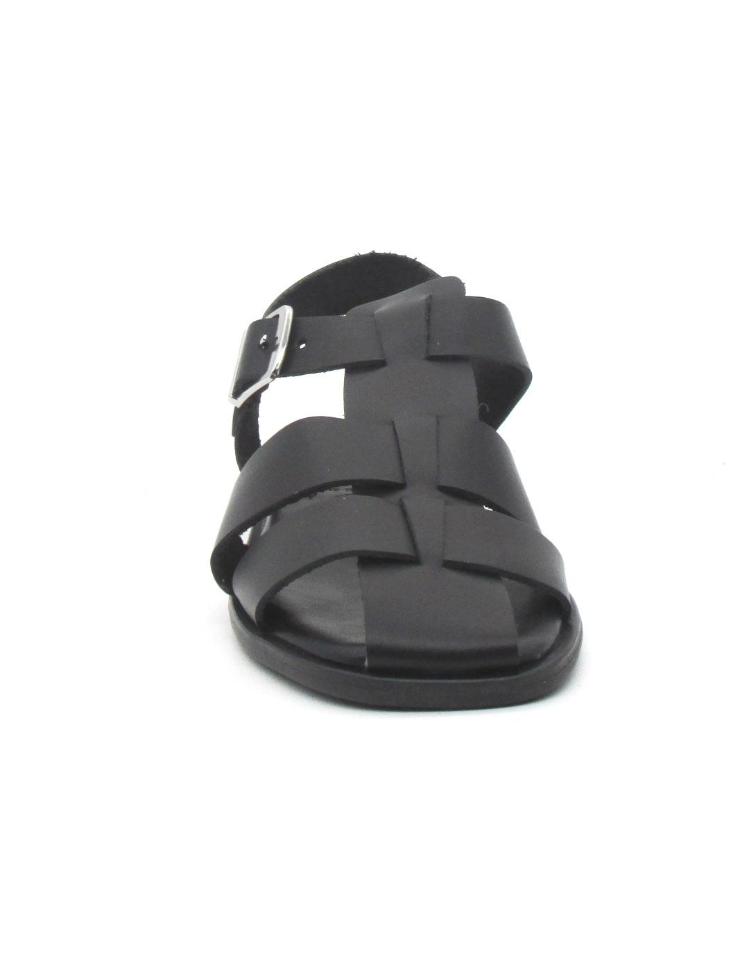 Sandalia Oh My Sandals 5582 de color negro para mujer