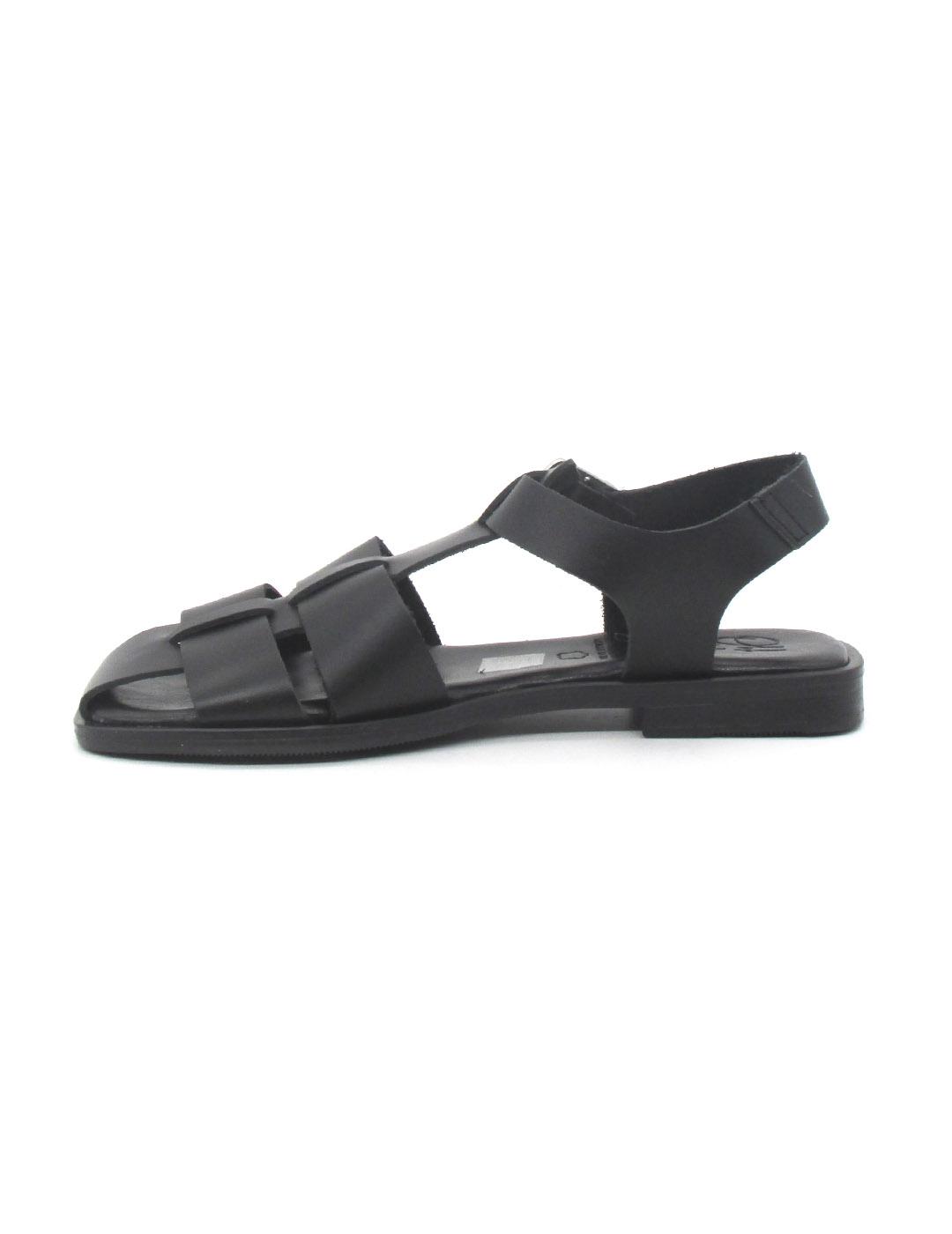 Sandalia Oh My Sandals 5582 de color negro para mujer