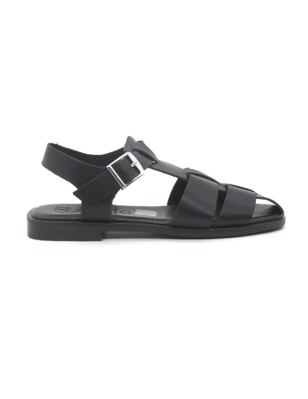 Sandalia Oh My Sandals 5582 de color negro para mujer