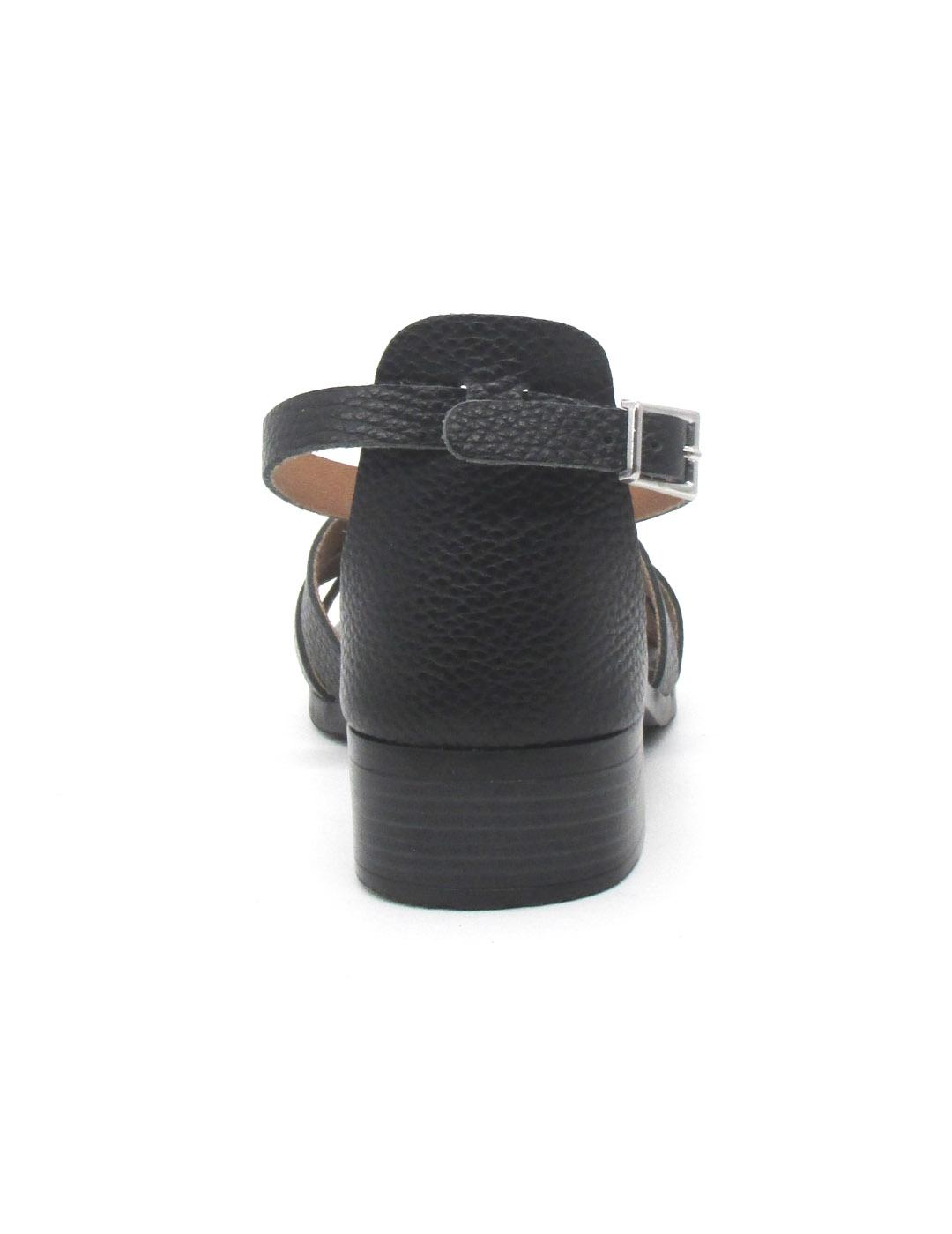 Sandalia Oh My Sandals 5601 de color negro para mujer