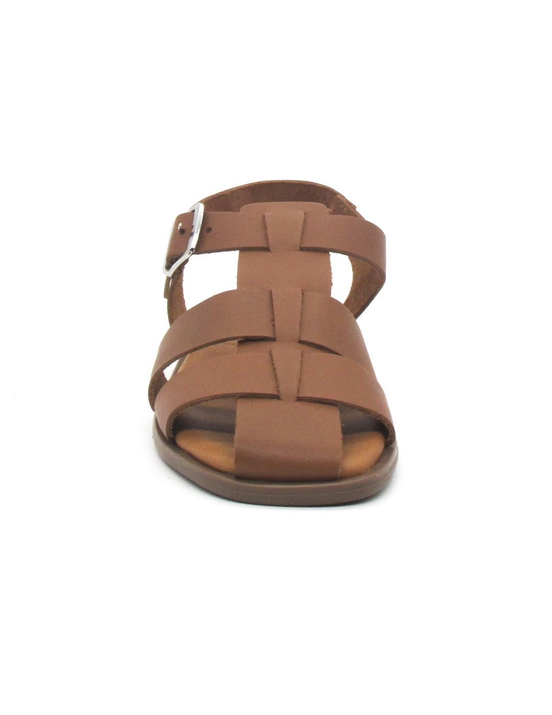 Sandalia Oh My Sandals 5582 de color roble para mujer