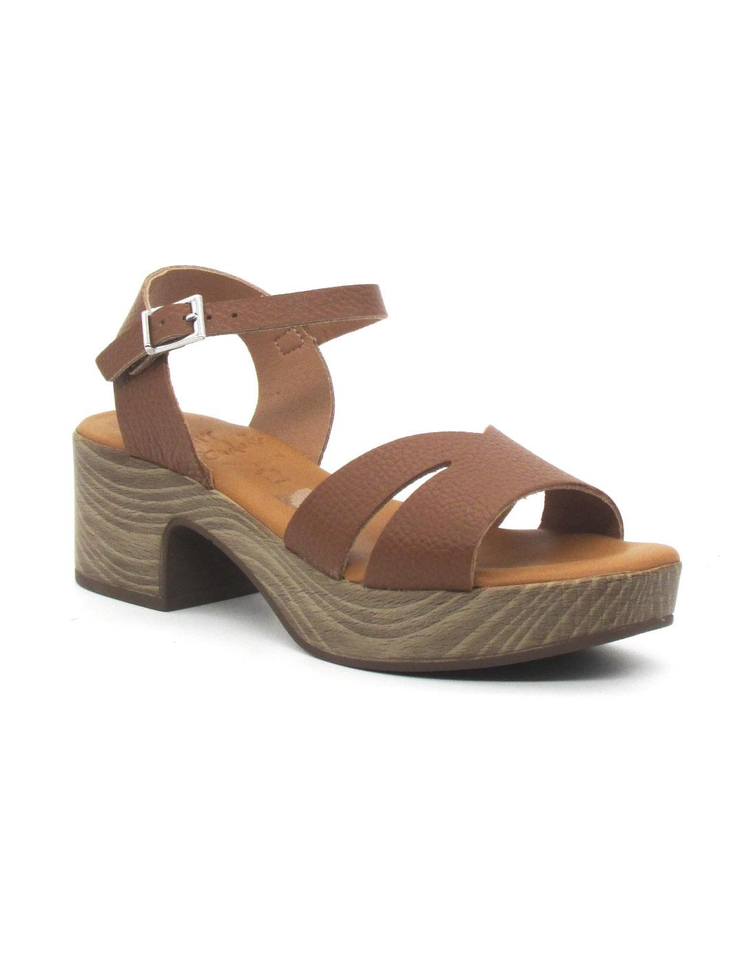 Sandalia Oh My Sandals 5625 de color robre mujer
