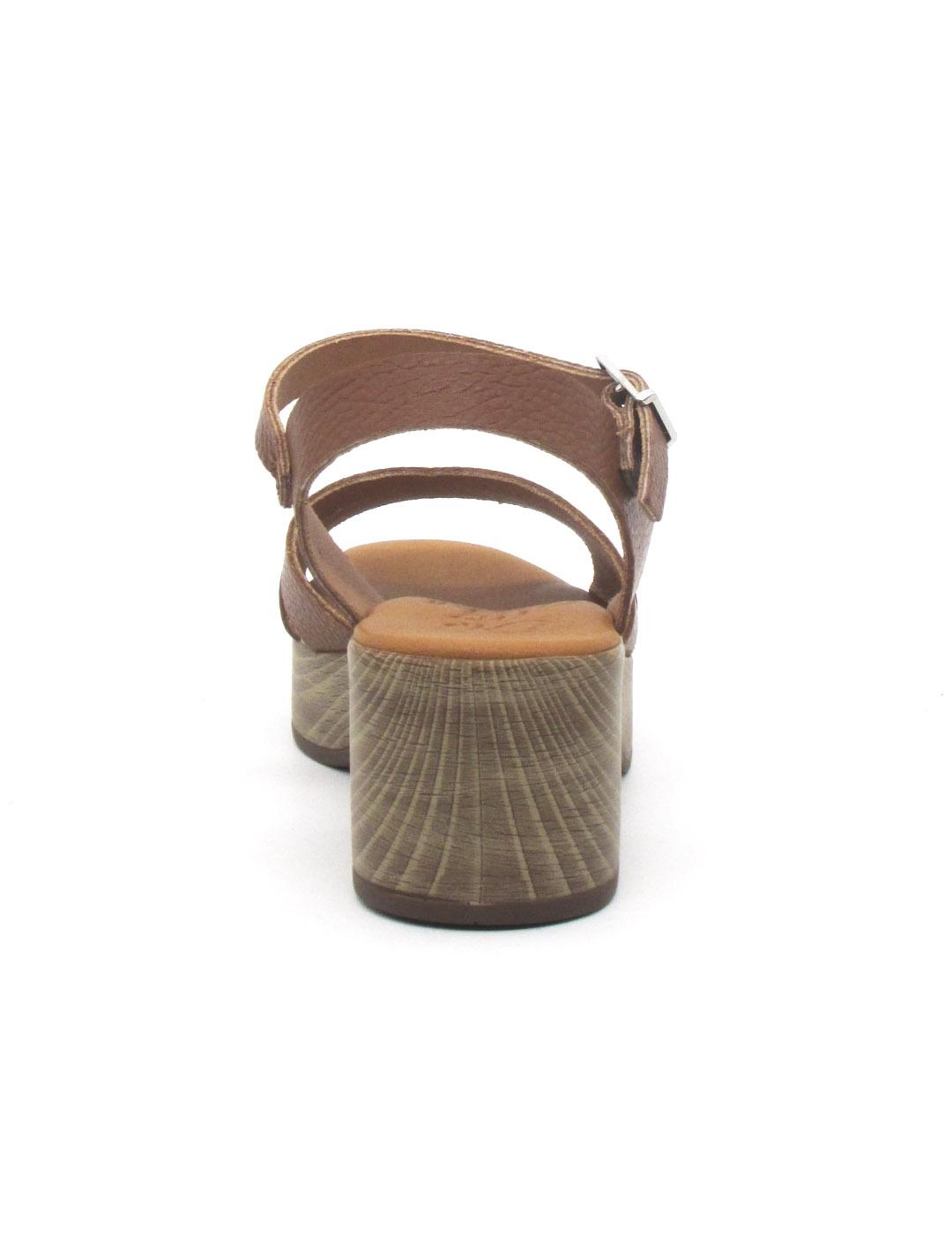 Sandalia Oh My Sandals 5625 de color robre mujer