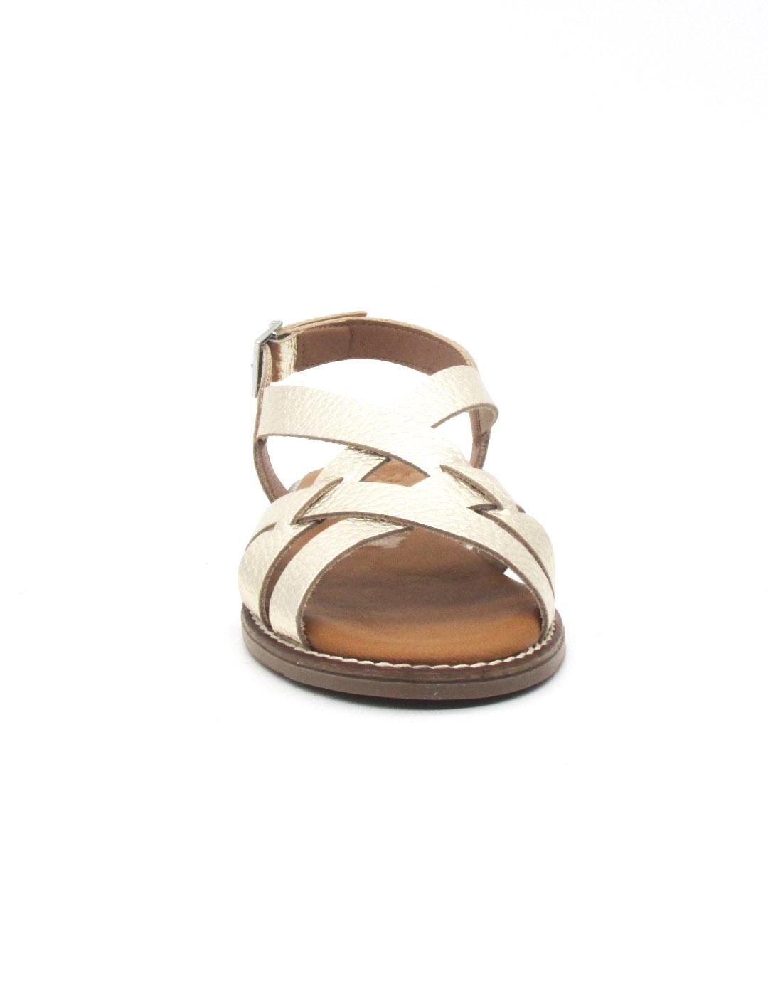 Sandalia Oh My Sandals 5573 de color champán para mujer
