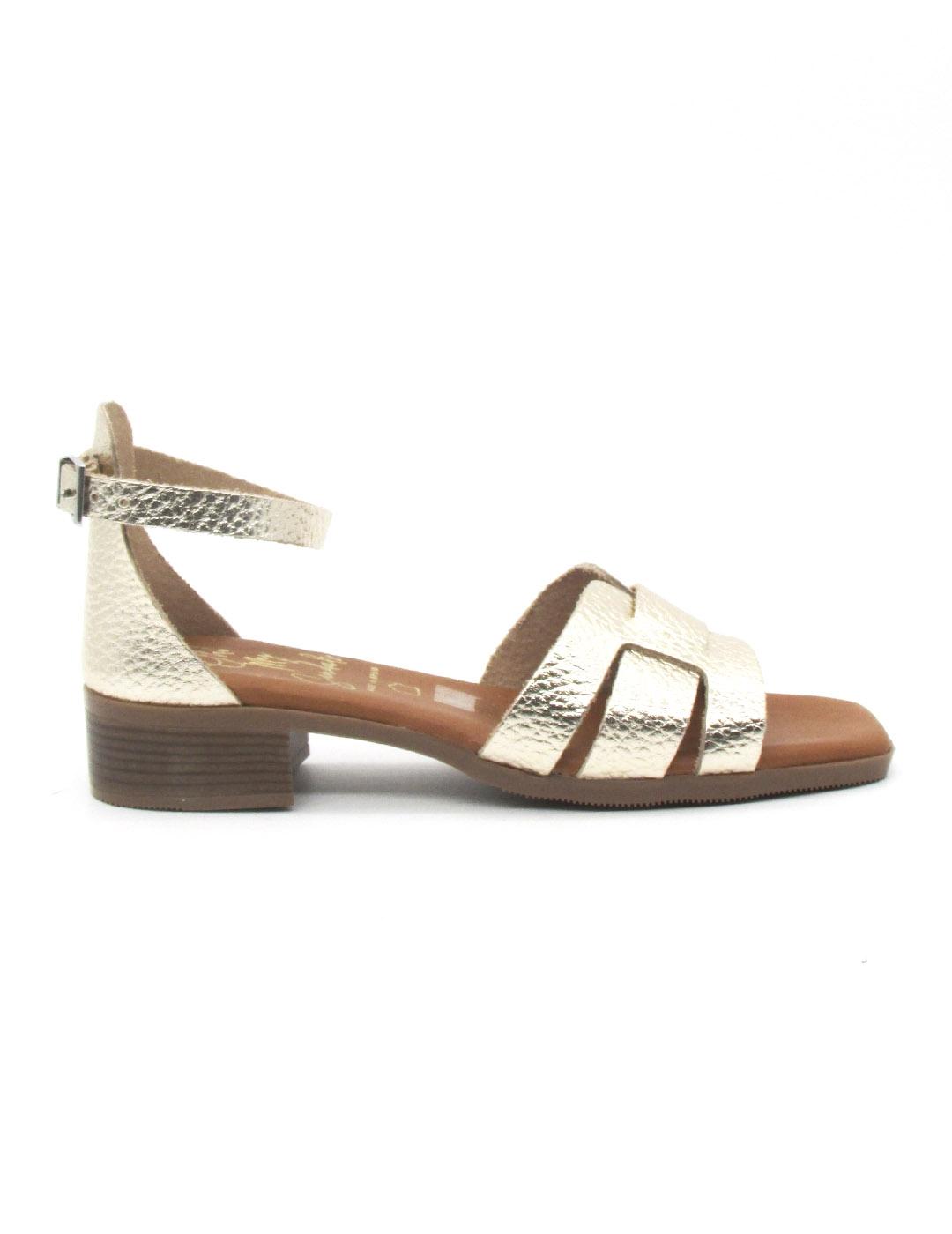 Sandalia Oh My Sandals 5601 de color champán para mujer