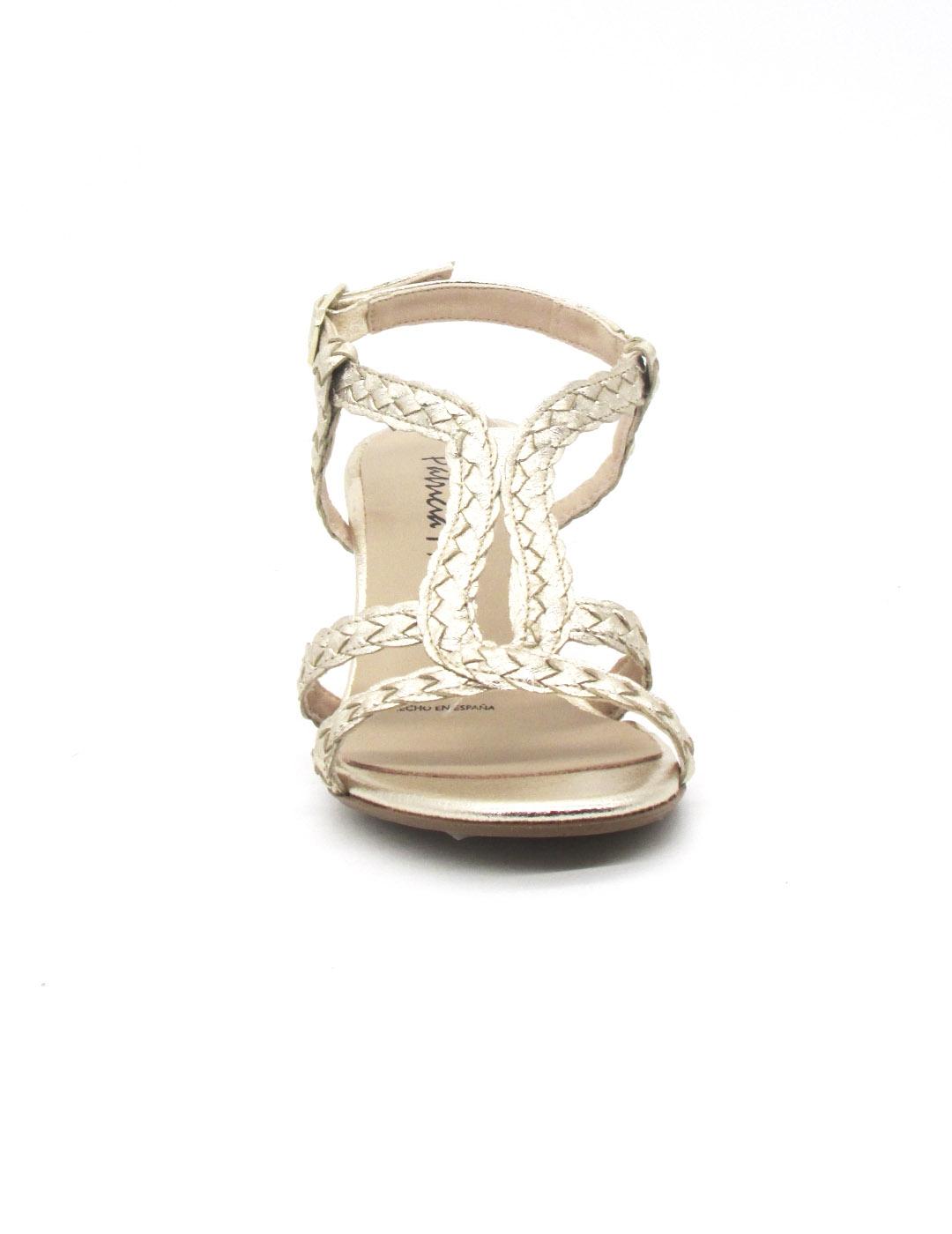 Sandalia Patricia Miller 6768 de color dorado