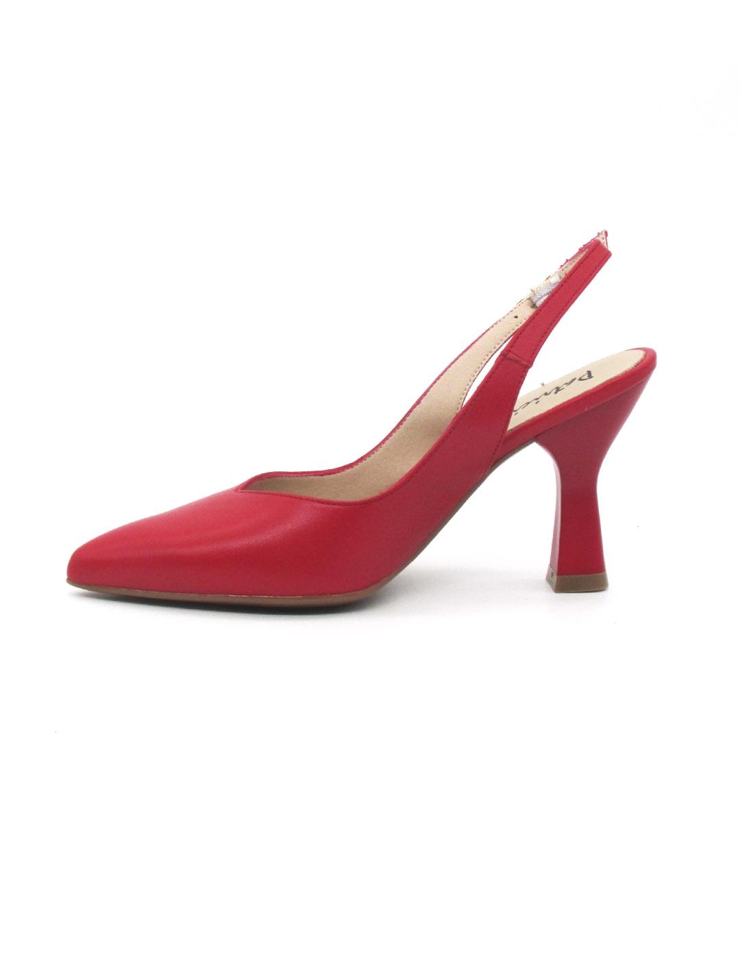 Zapato destalonado Patricia Miller 5529 rojo para mujer