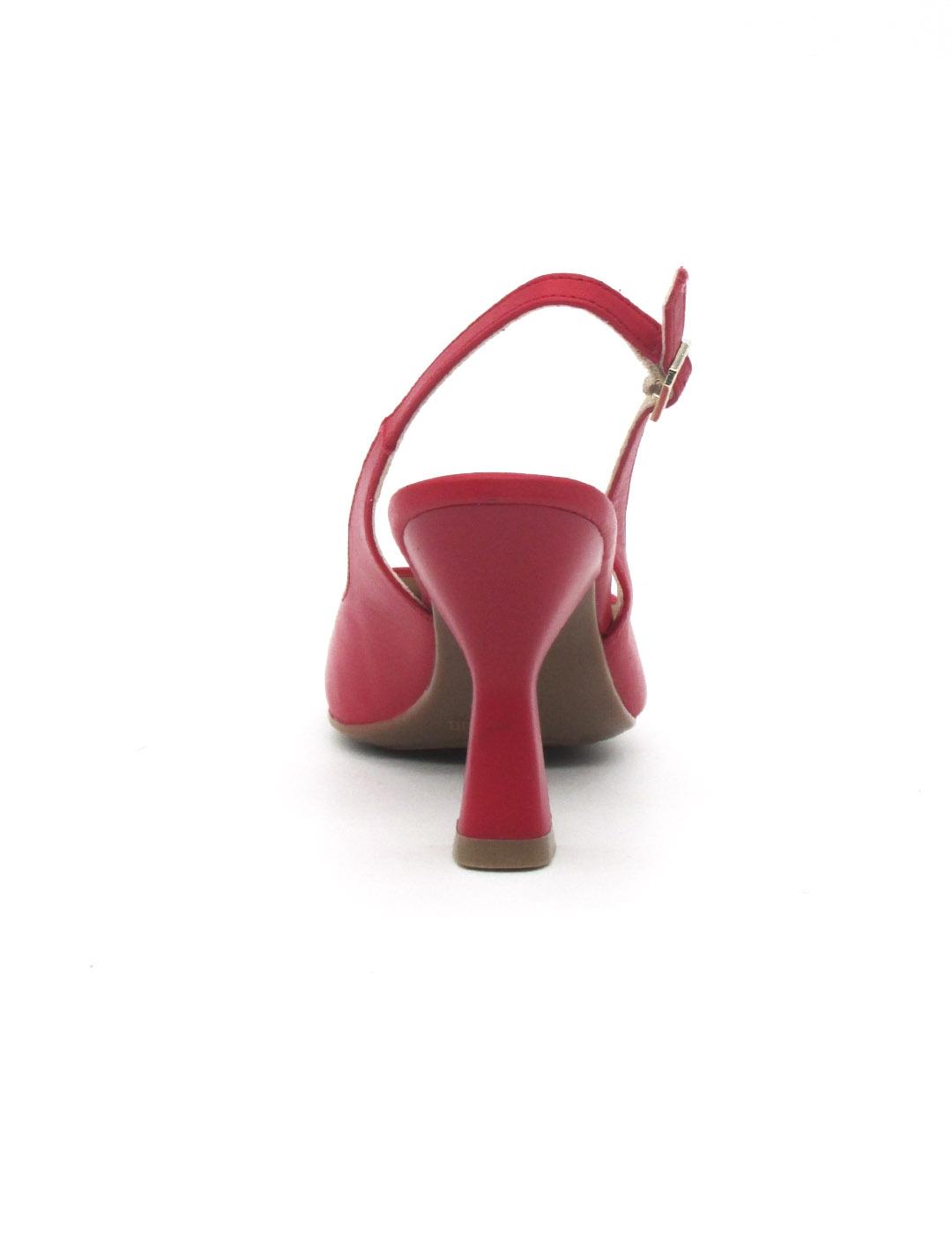 Zapato destalonado Patricia Miller 5529 rojo para mujer