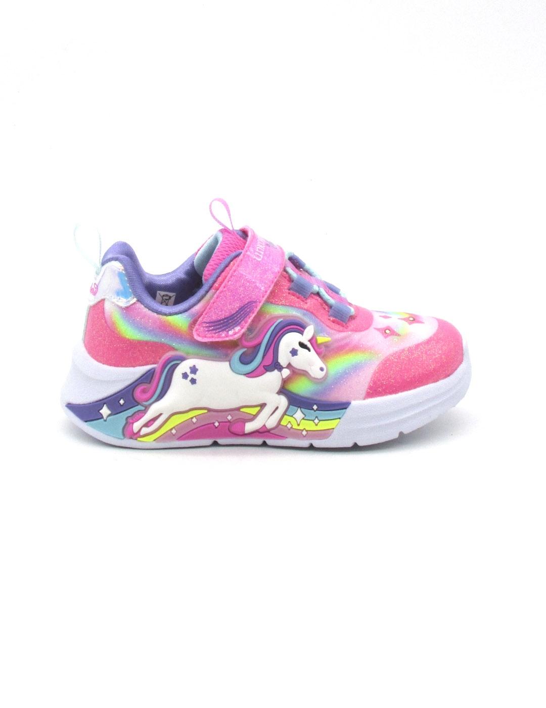 Zapatilla Skechers 302298N/PKMT rosa/multicolor