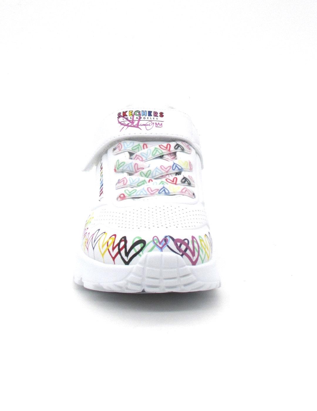 Zapatilla Skechers 314091L/WMLT blanco/multicolor