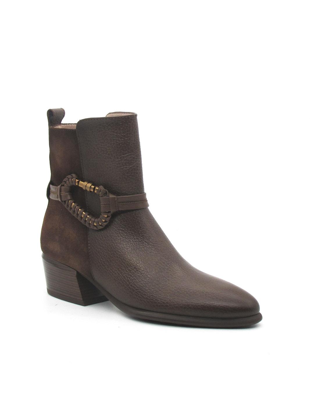 Botin Hispanitas PHI254297 marrón para mujer tacon