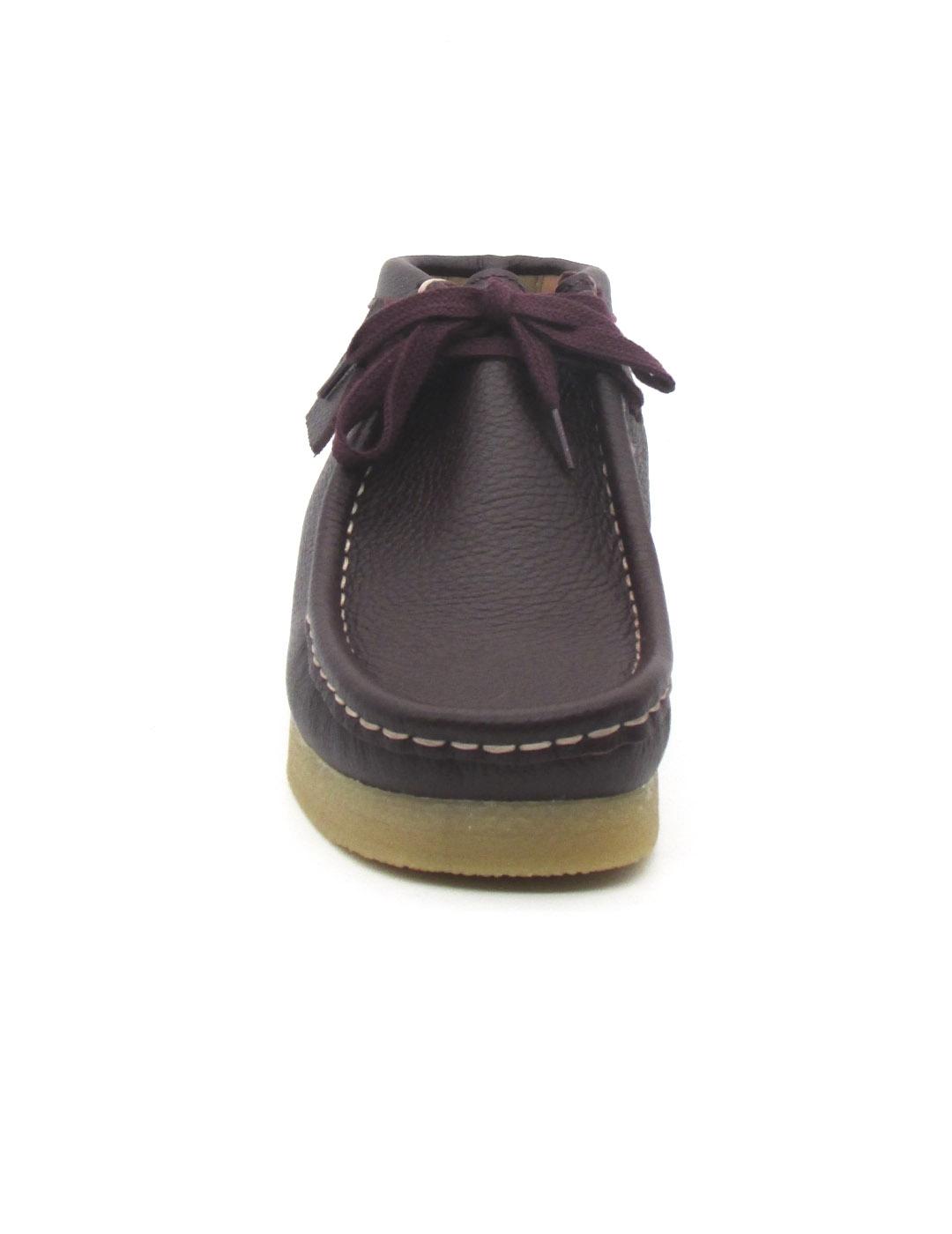 Botin Agot WASP color vino piel para mujer