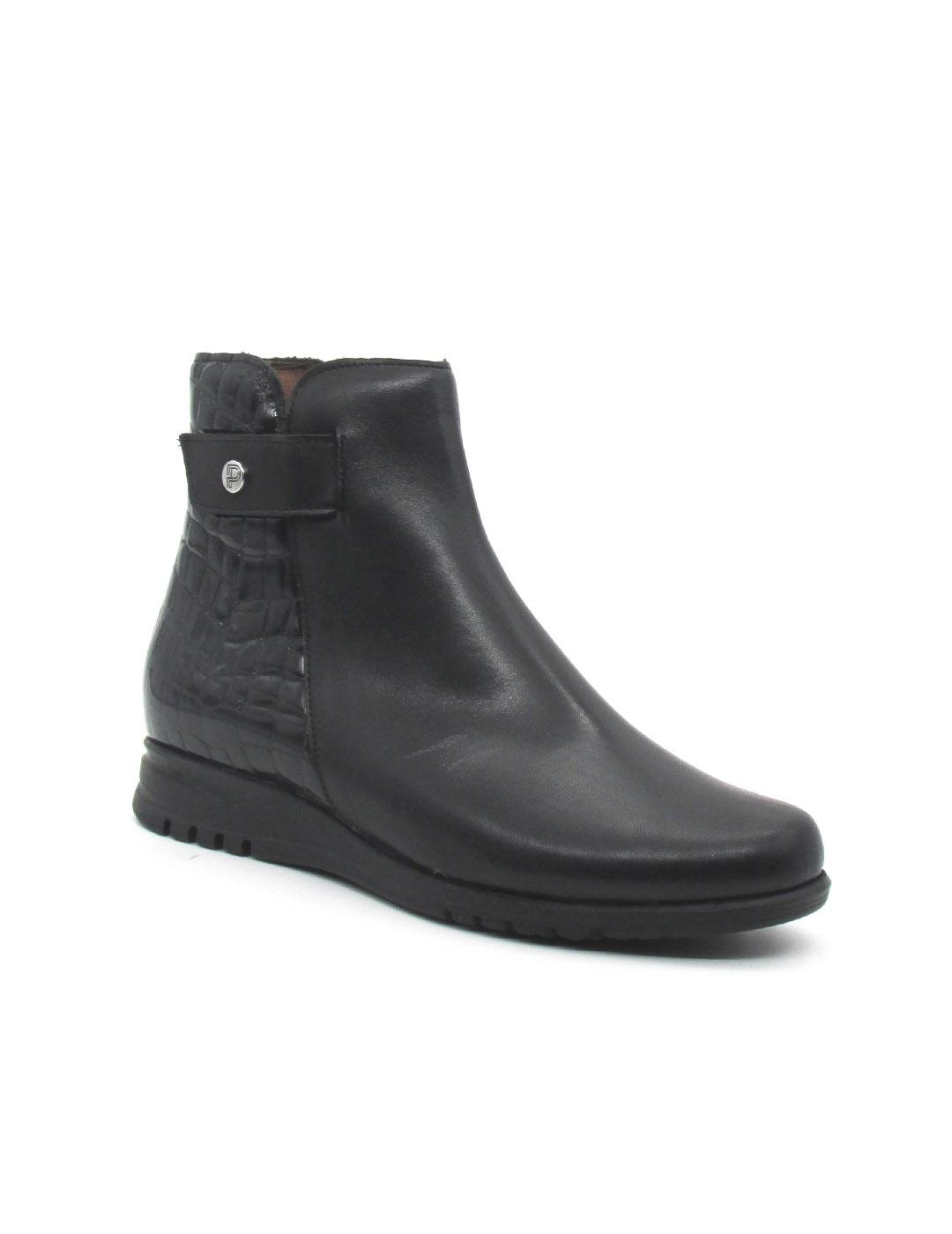 Botin Pitillos 20204 de color negro para mujer