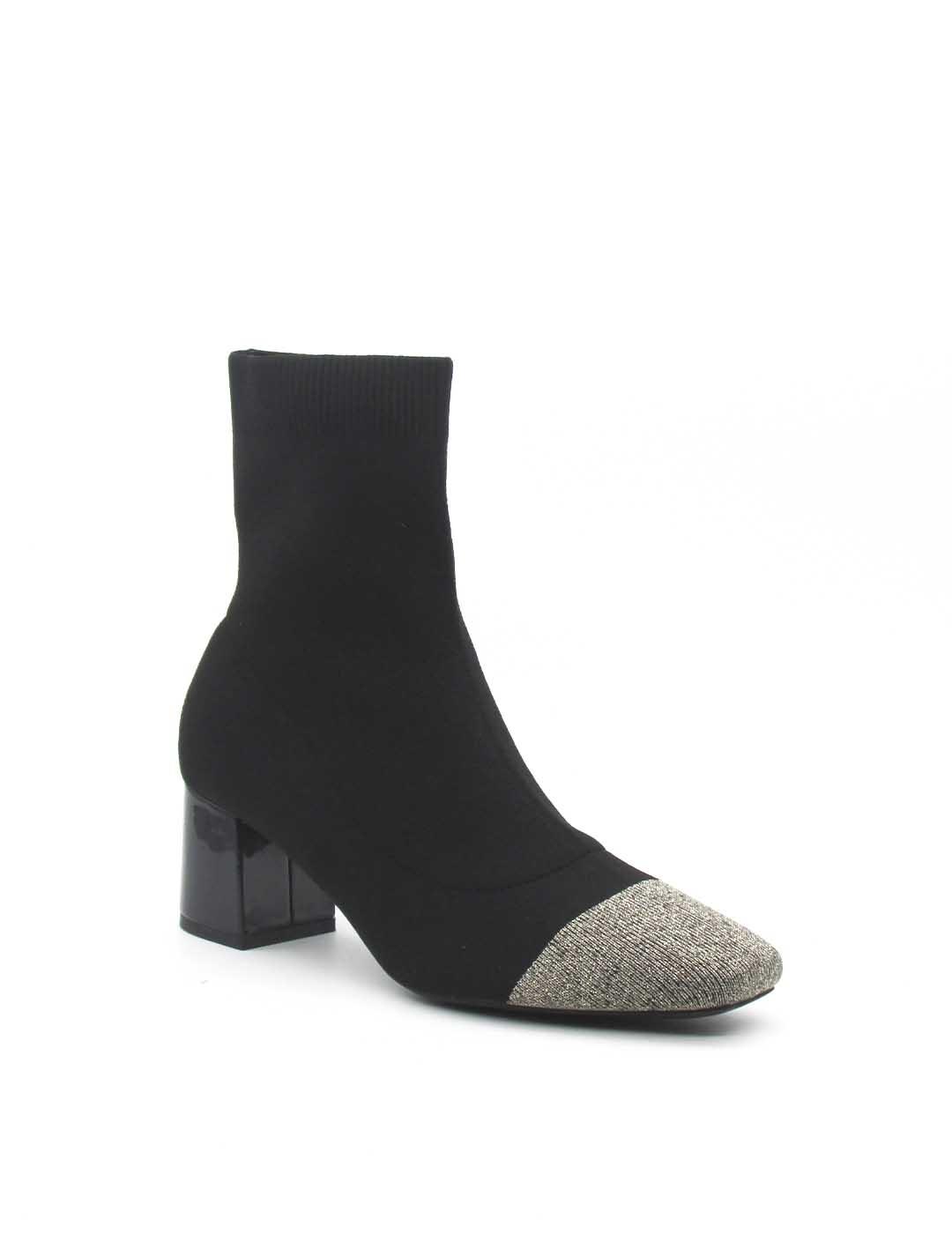 Botin Gioseppo 73653 -VANLOSE oro/negro tacon