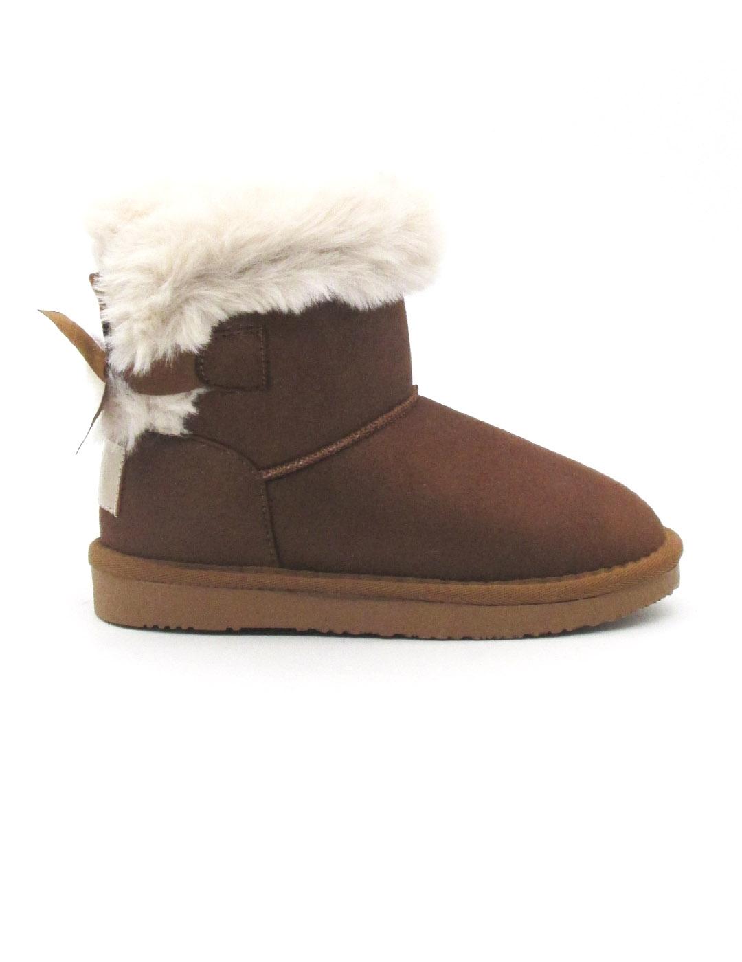 Botin B&W BJHS542021 cuero para niña