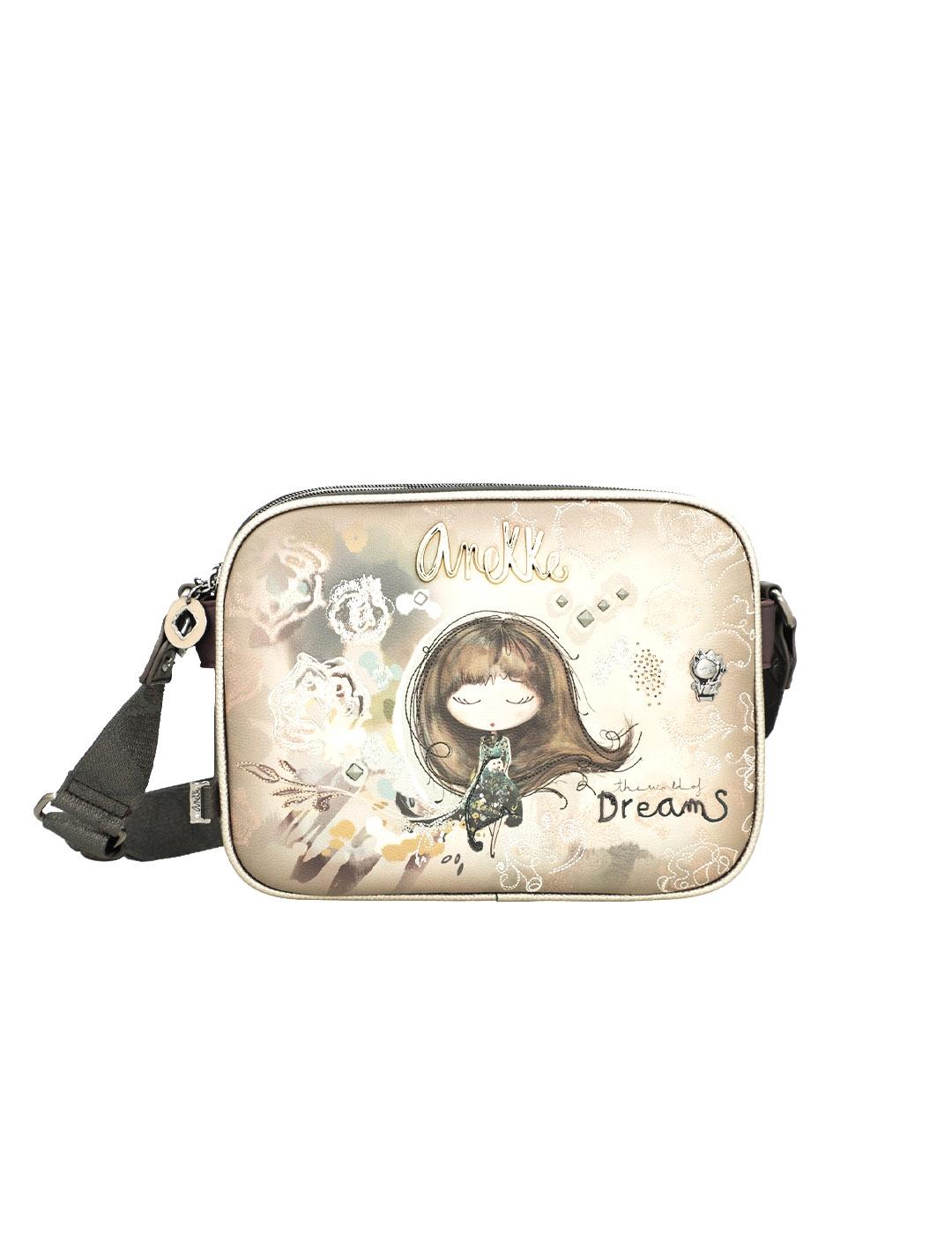 Bolso bandolera Anekke REAL 41703-188 beige