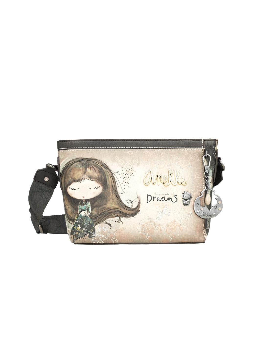 Bolso bandolera Anekke REAL 41703-493 beige