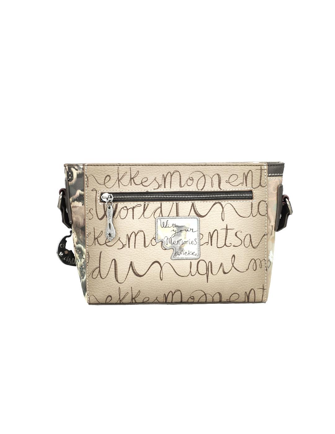 Bolso bandolera Anekke REAL 41703-493 beige