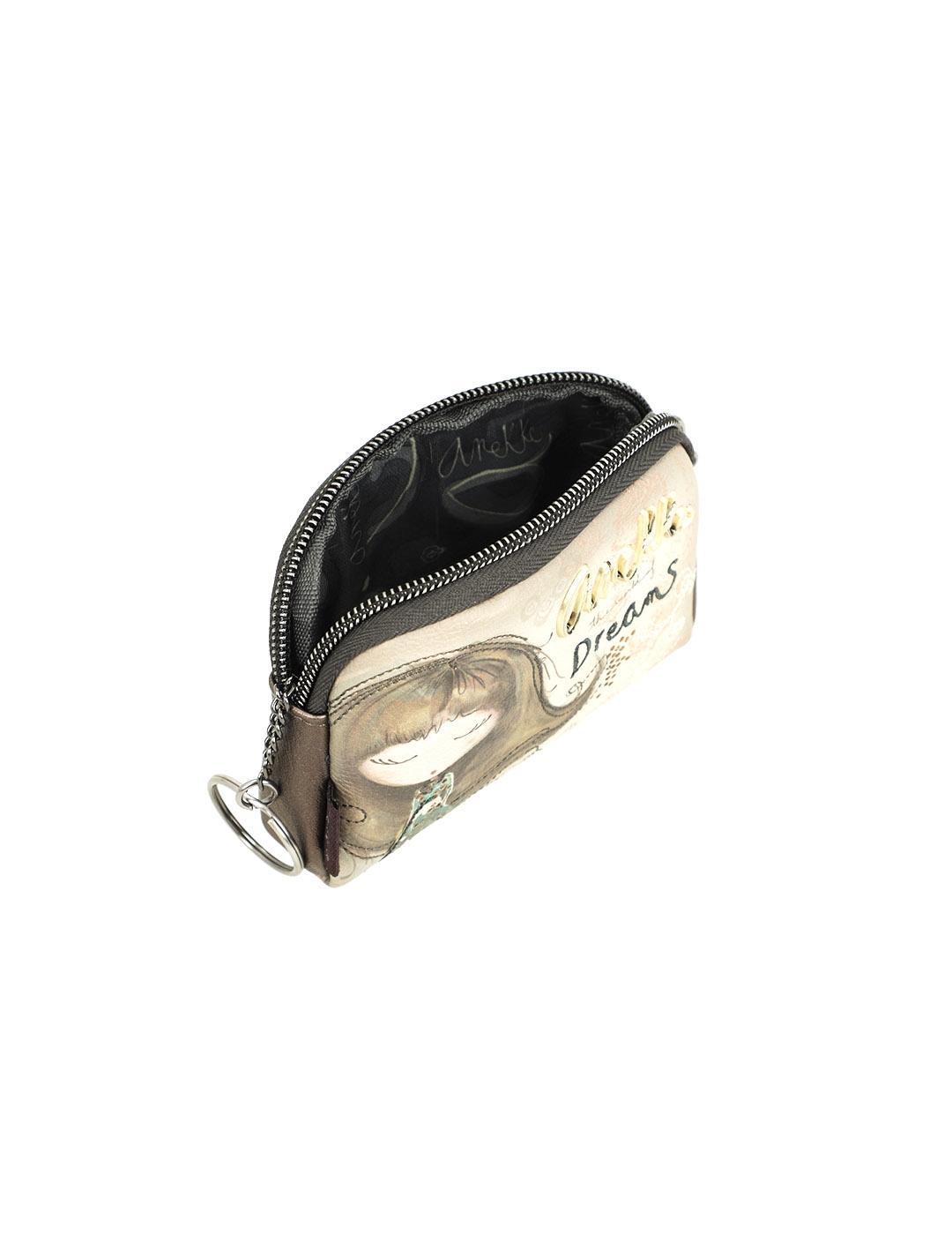Monedero Anekke REAL 41709-018 beige para mujer