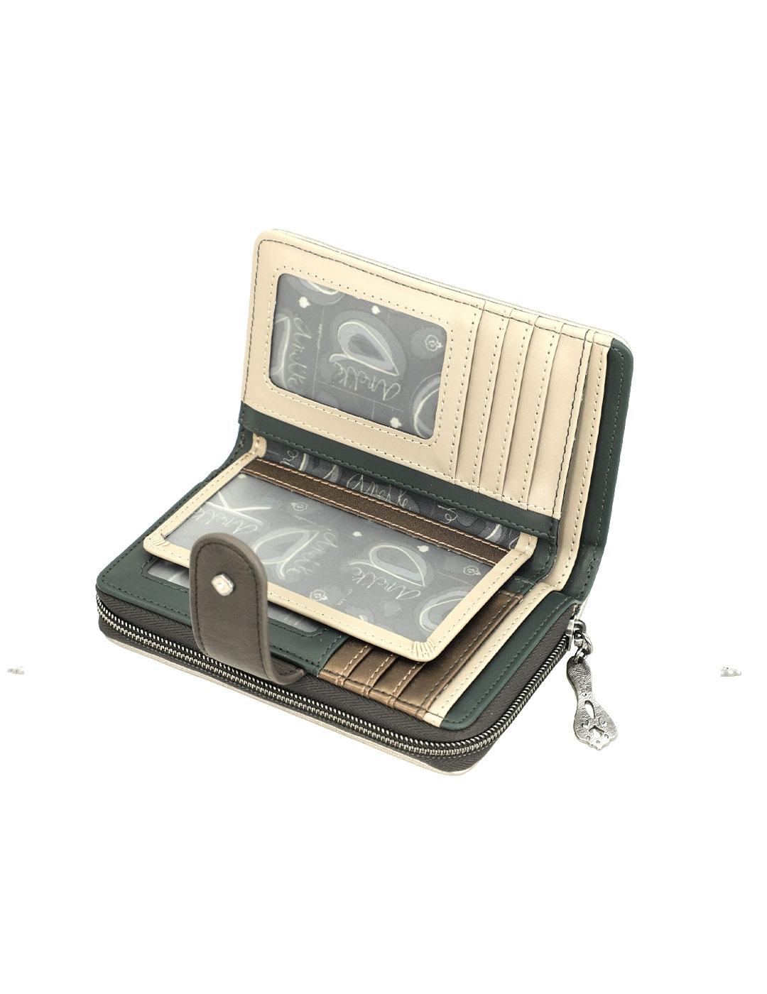 Billetero Anekke MANIFEST 41719-909 taupe mujer