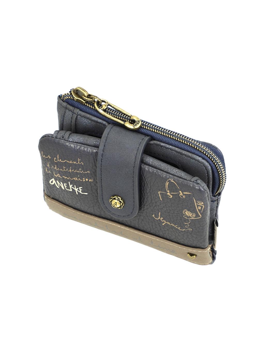 Billetero Anekke STUDIO 41849-910 azul/beige mujer