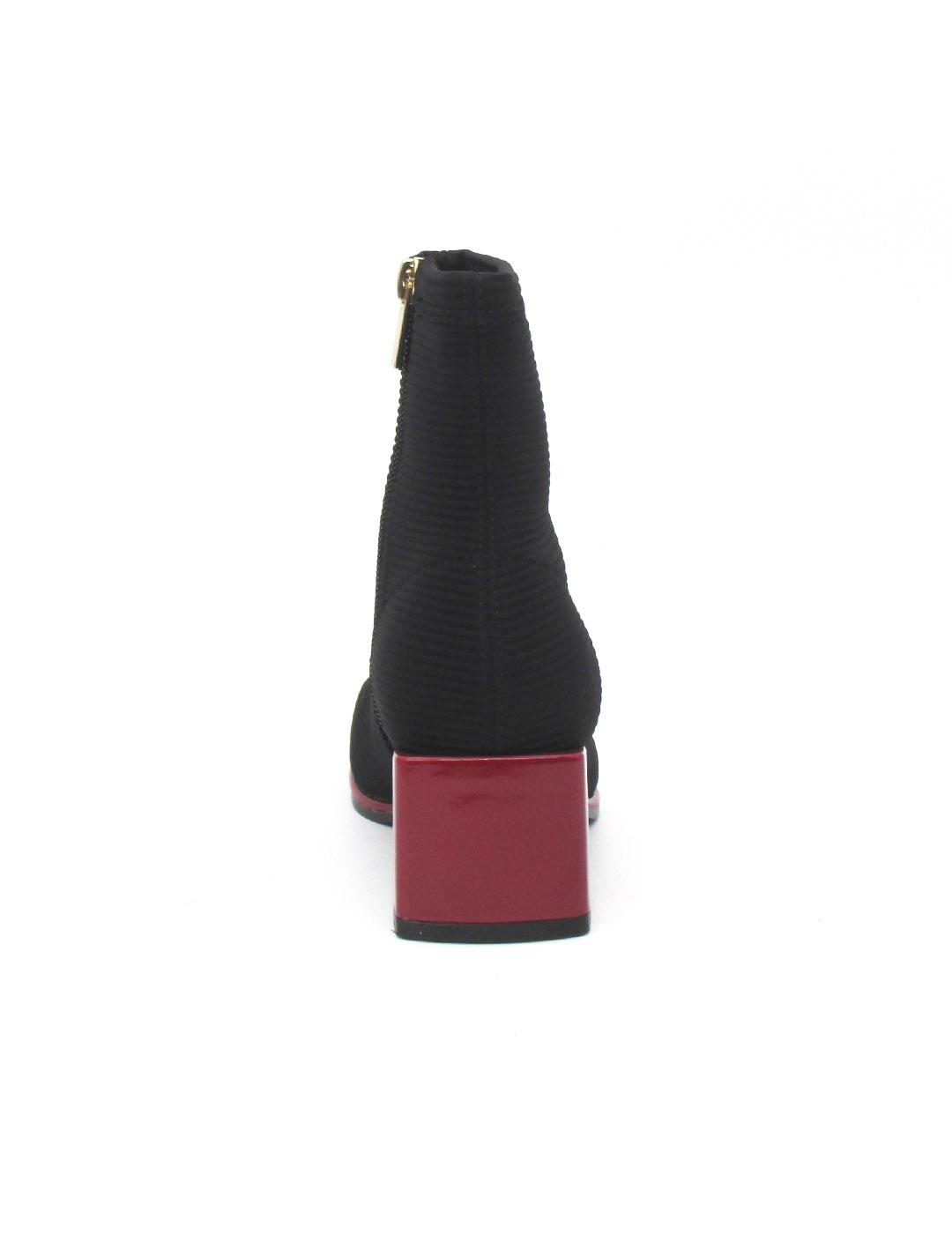 Botin Gioseppo 76713 INGER negro tacon