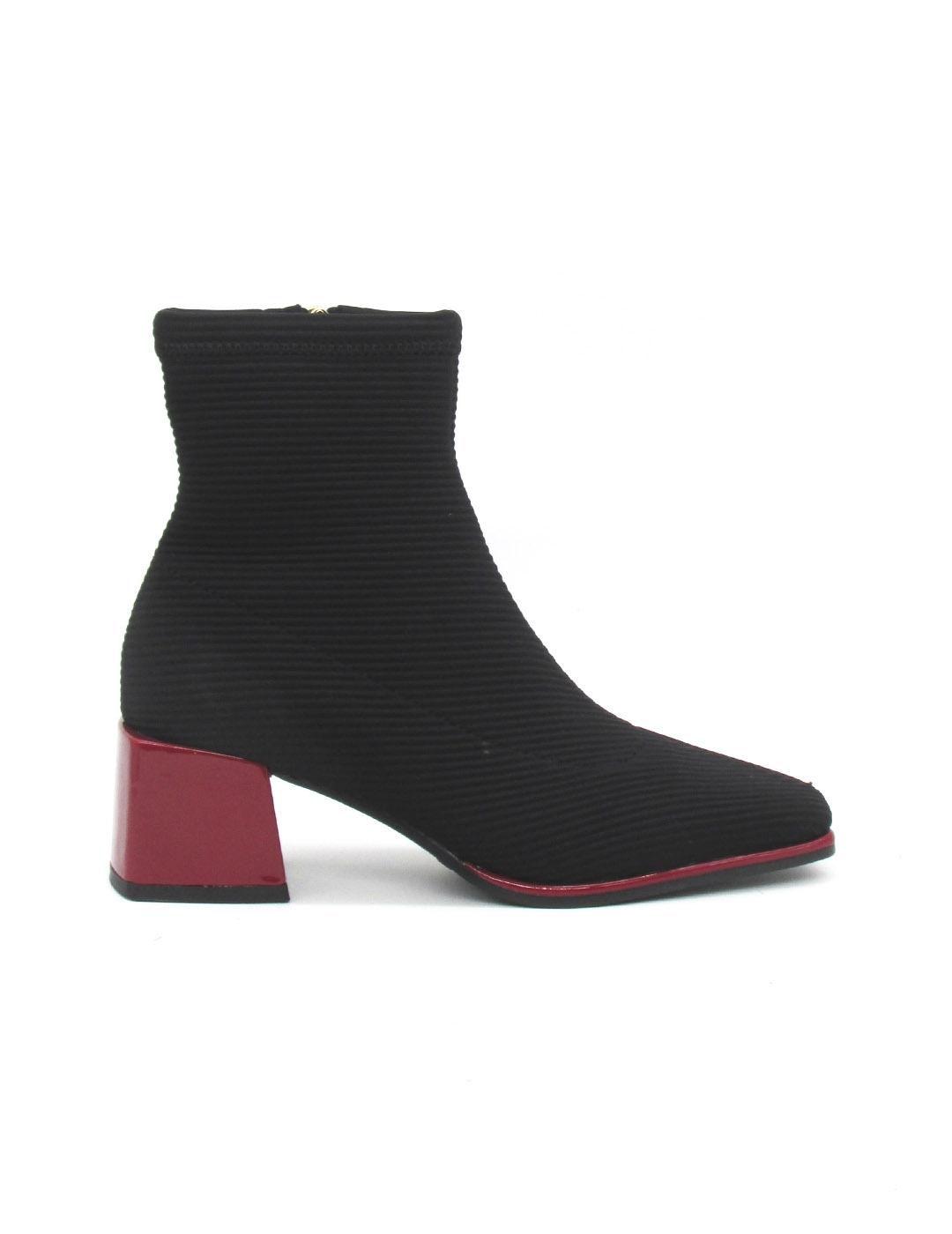 Botin Gioseppo 76713 INGER negro tacon