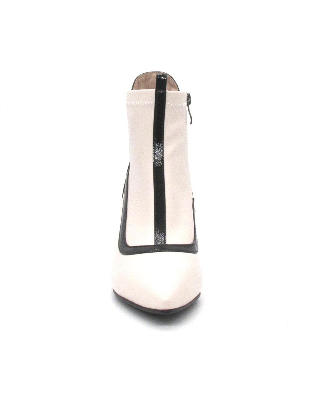 Botin Rock Away 84571B beige tacon para mujer