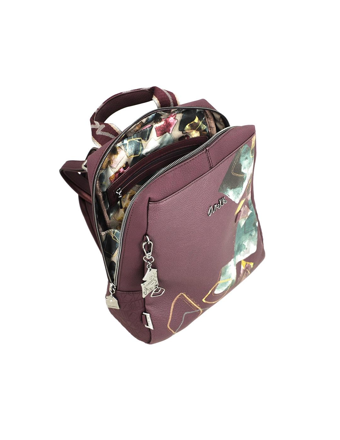 Mochila Anekke 41775-018 burdeos para mujer